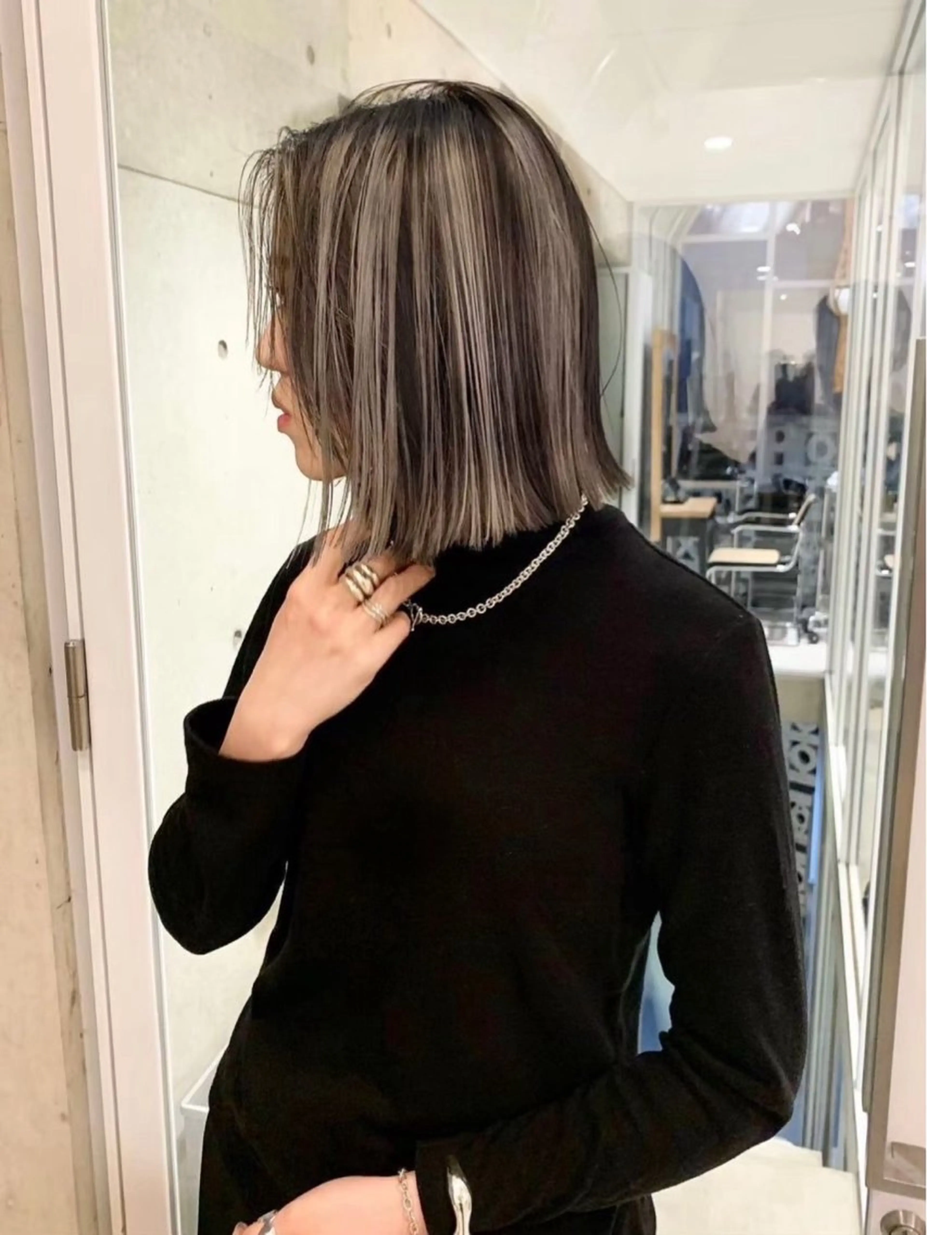 ミディアム カット leo/ロング/ レイヤーカット⛈️のヘアスタイル