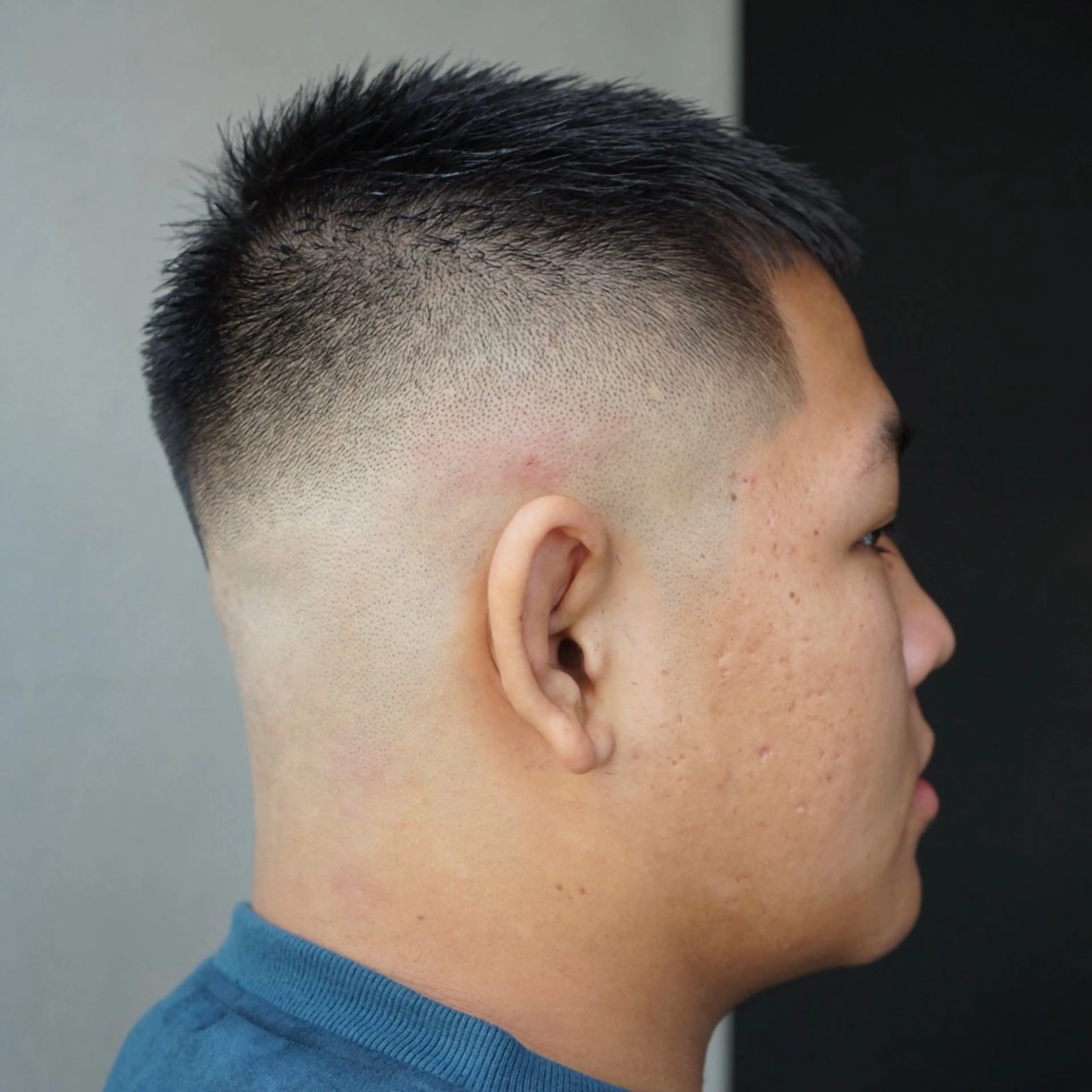 メンズ ビジネス フェードカット スキンフェード 💈AOTA KEISHI💈のヘアスタイル