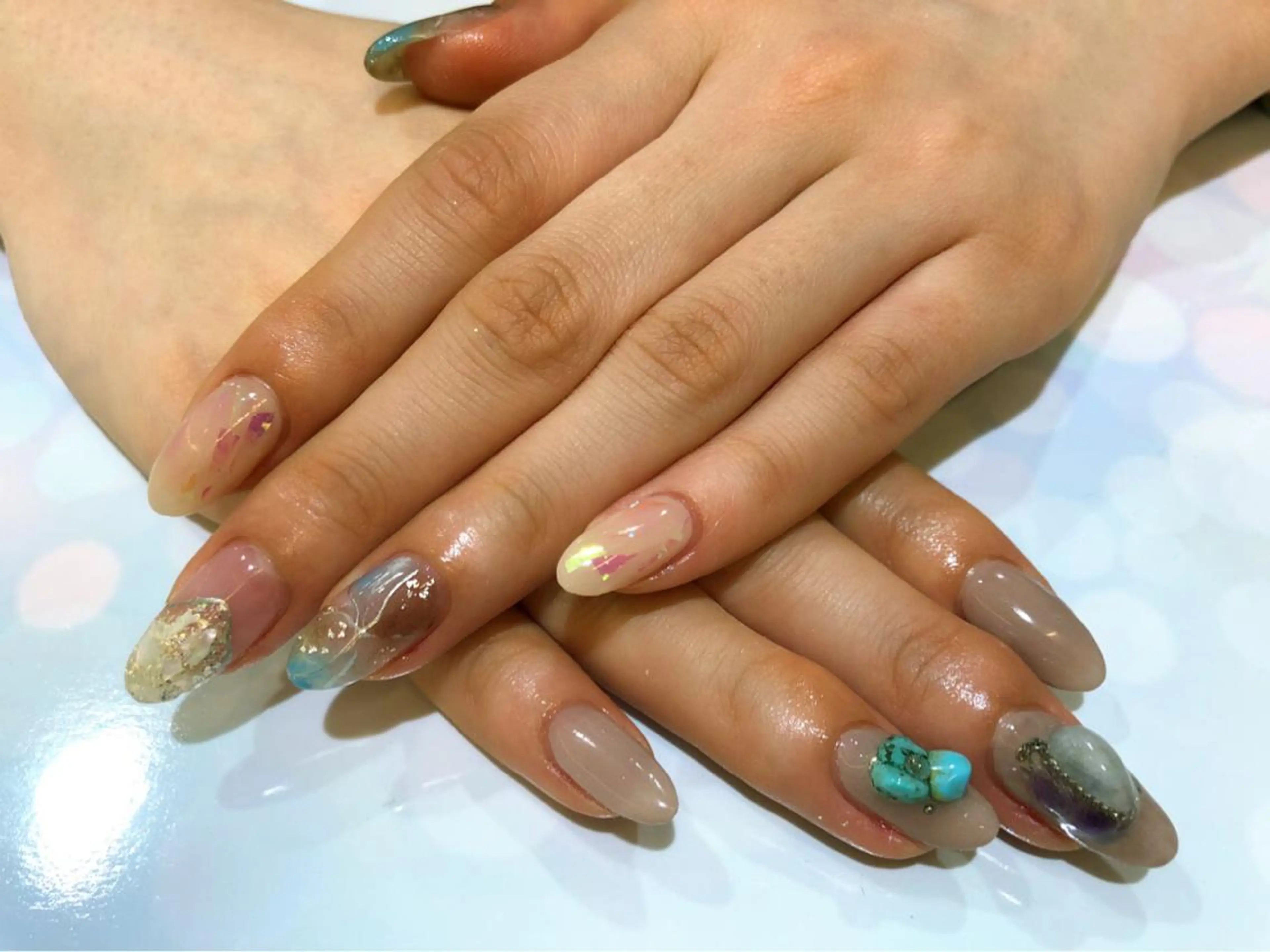 メンズ キッズ ネイル マツエク・マツパ a:Qネイル /久米川のネイルデザイン