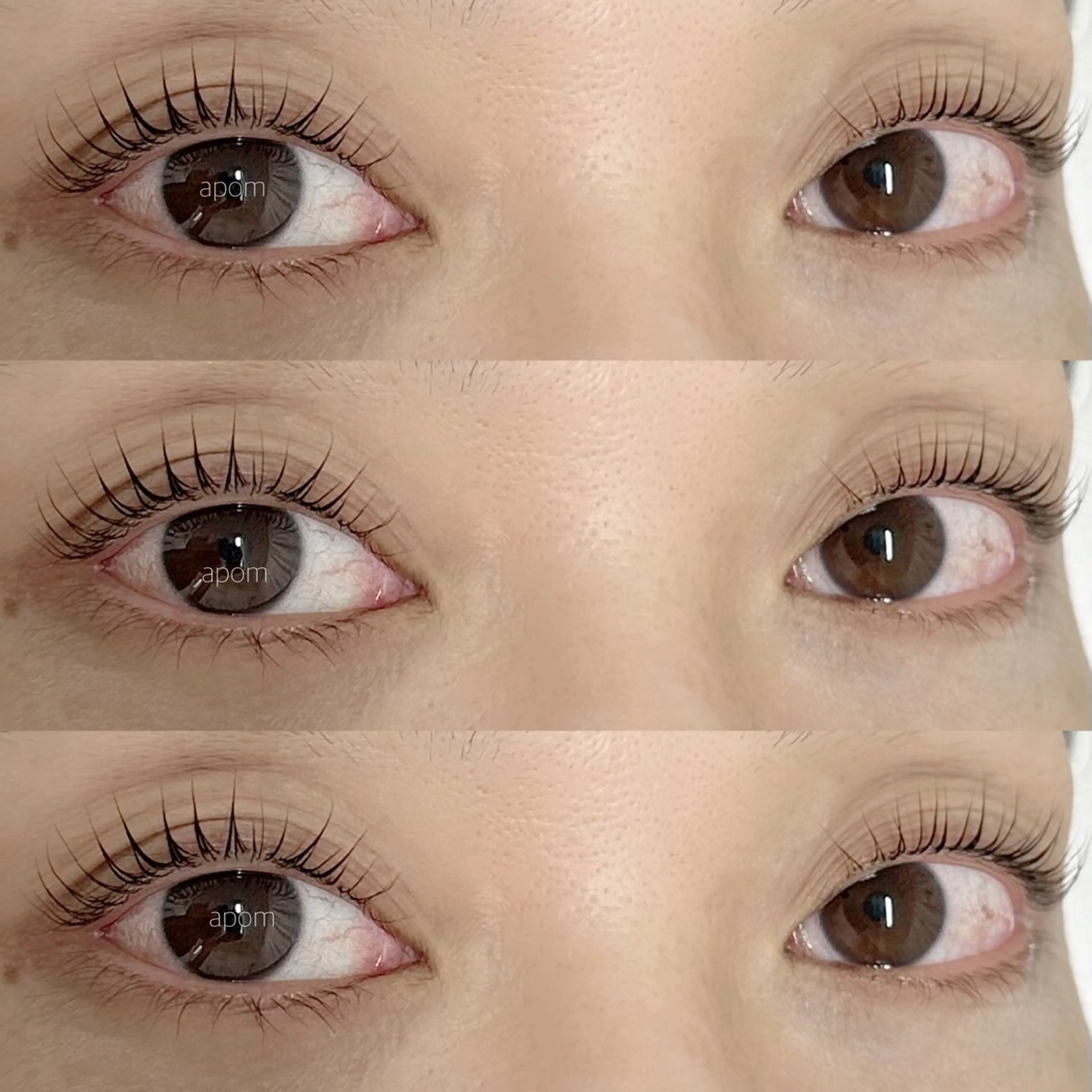 マツエク・マツパ マツパ apom 森分のマツエク・マツパデザイン