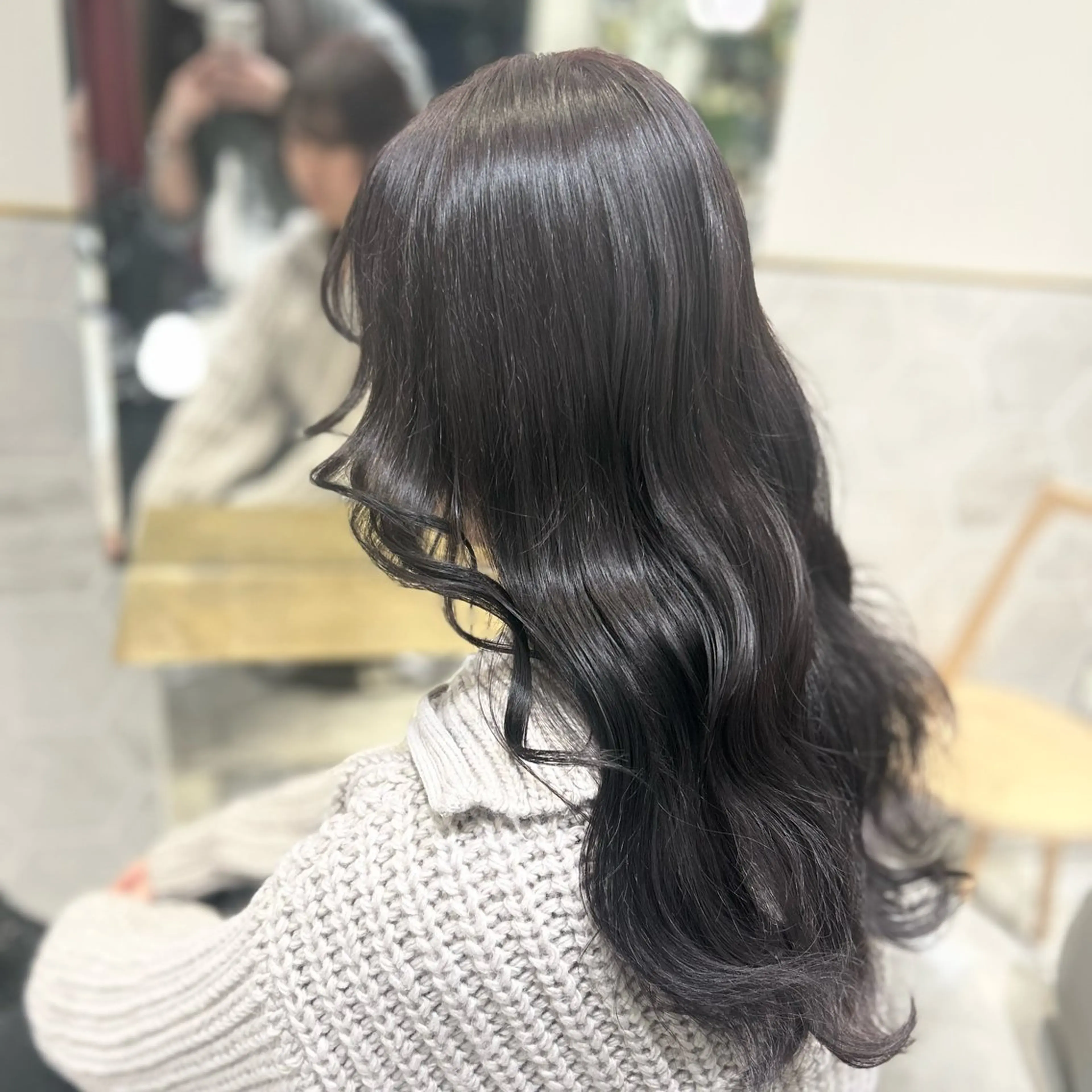 ロング カラー ヘアカラー costes 今井芽依のヘアスタイル