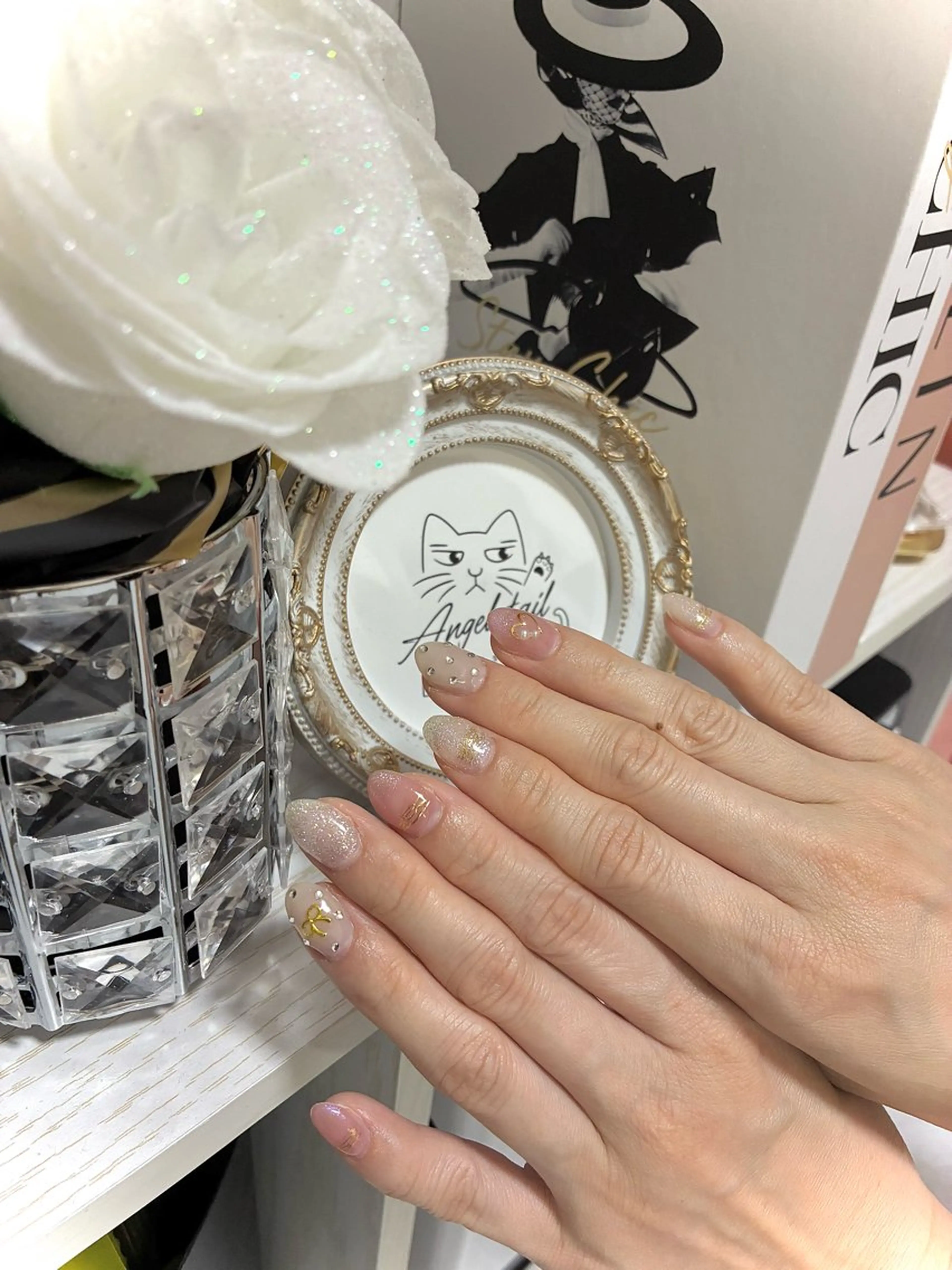 ネイル ハンドネイル Angel tailのネイルデザイン