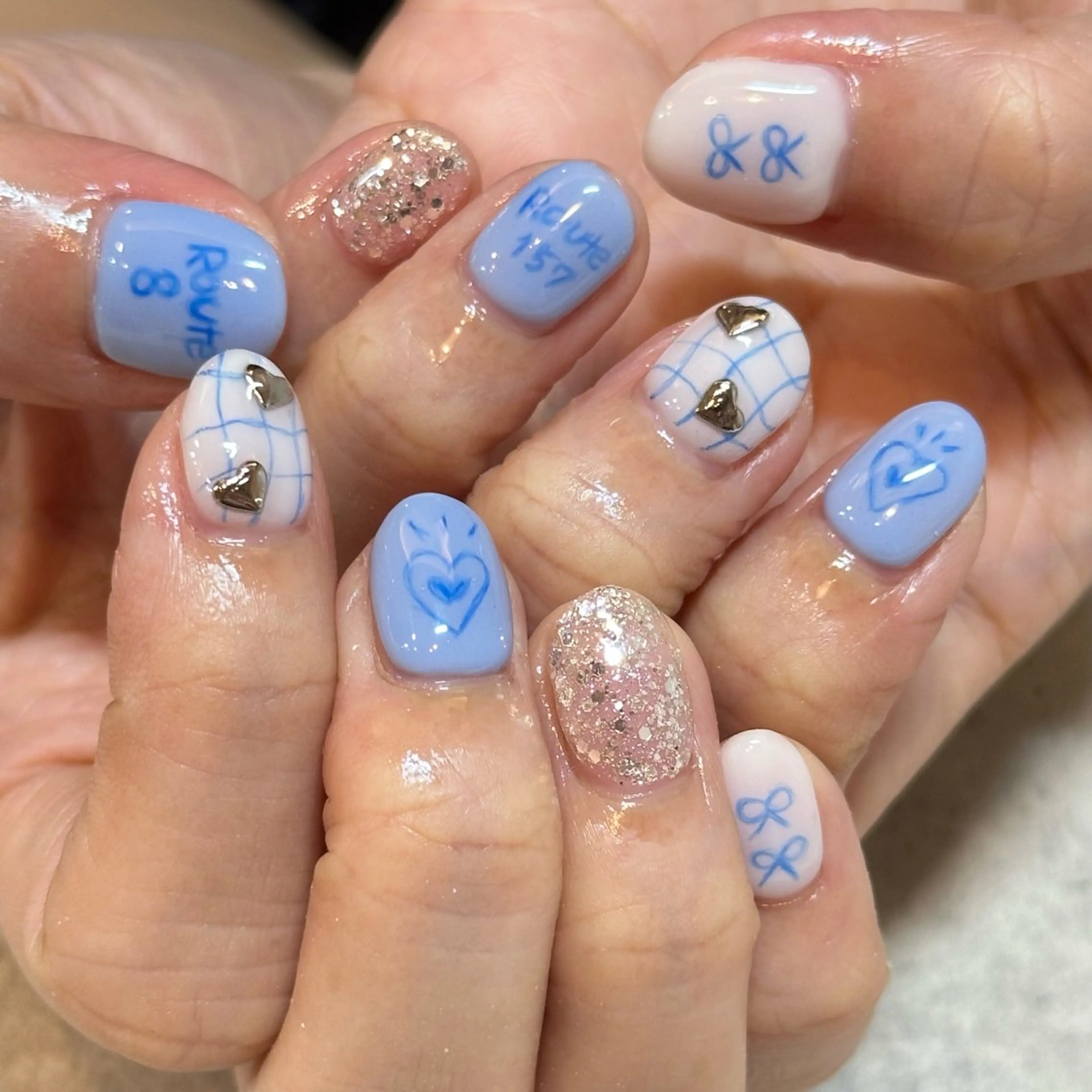 ネイル ひらい さなのネイルデザイン