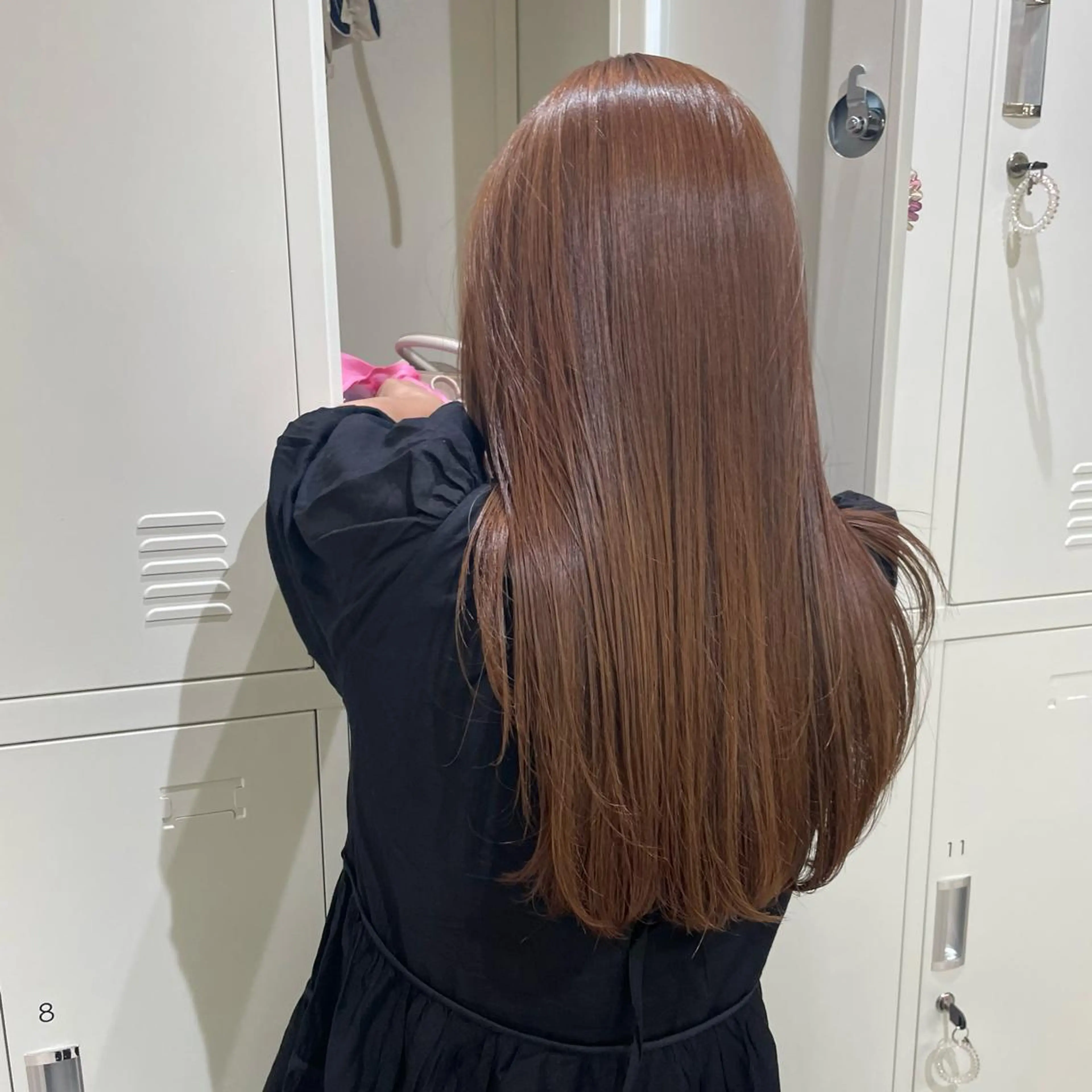 ロング 松永 梨央のヘアスタイル