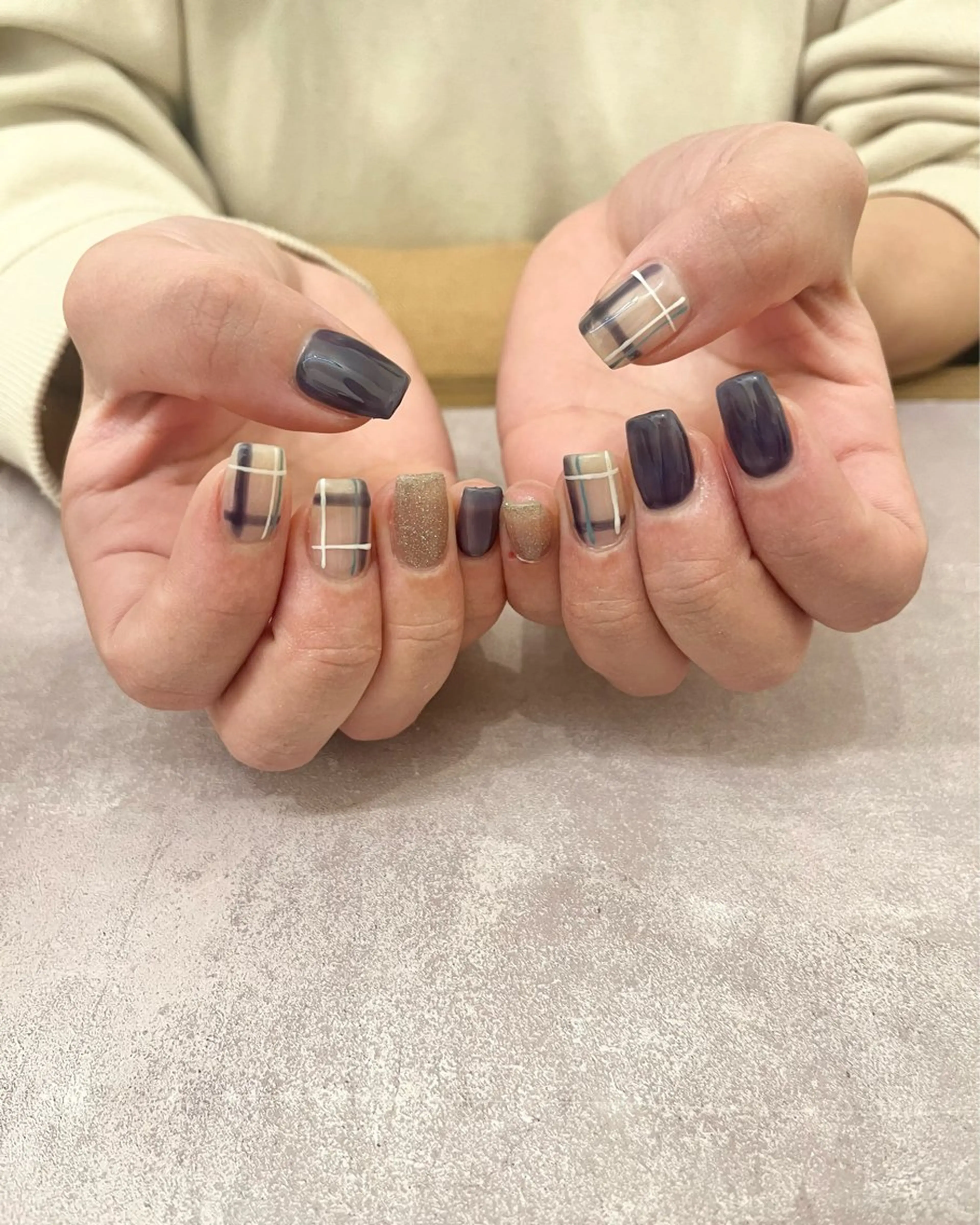 ネイル komorebi. 小峯 真実のネイルデザイン