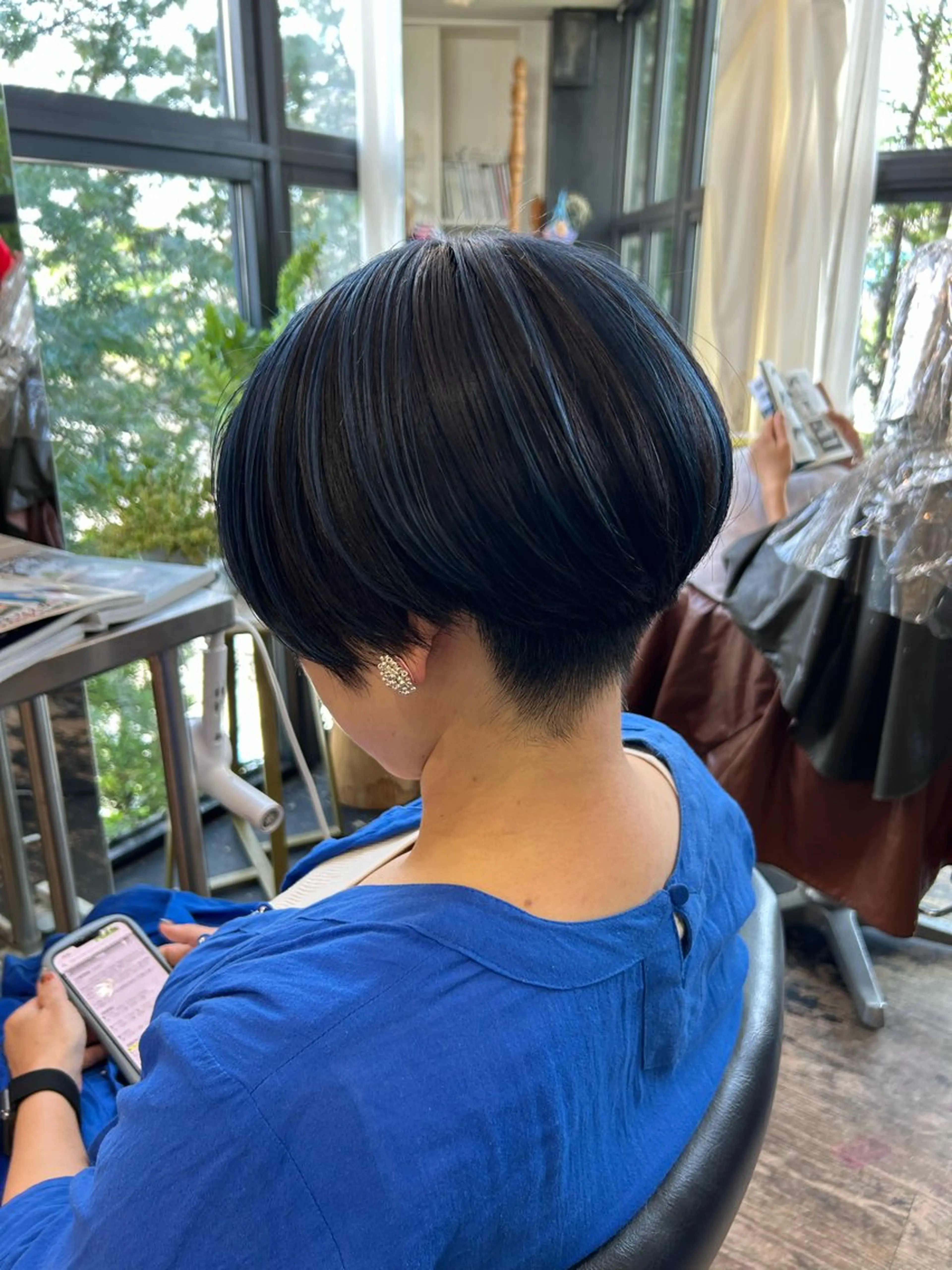 ショート ヘアカラー RINKA 岡崎美容室のヘアスタイル