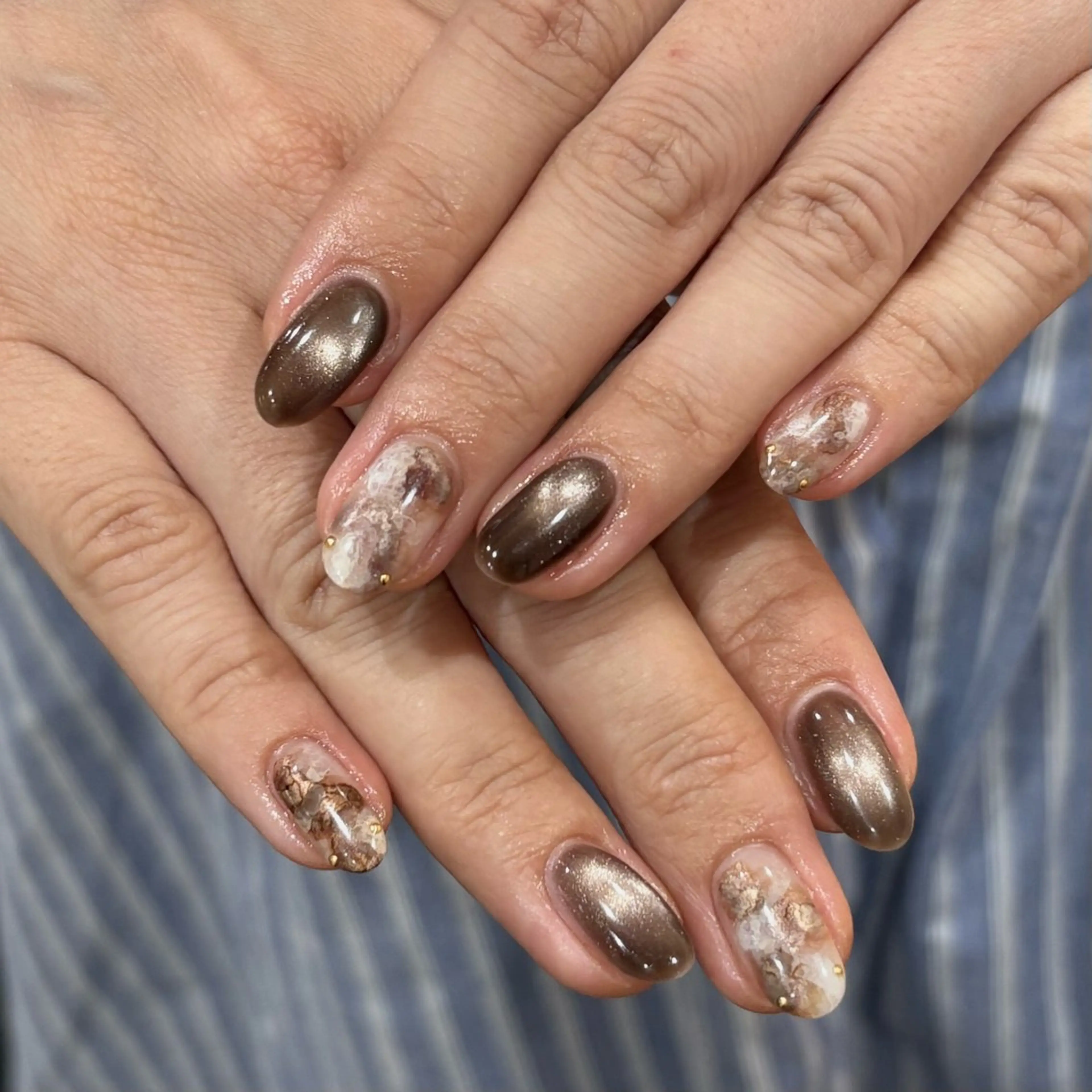 ネイル ハンドネイル 佐藤 渚紗のネイルデザイン