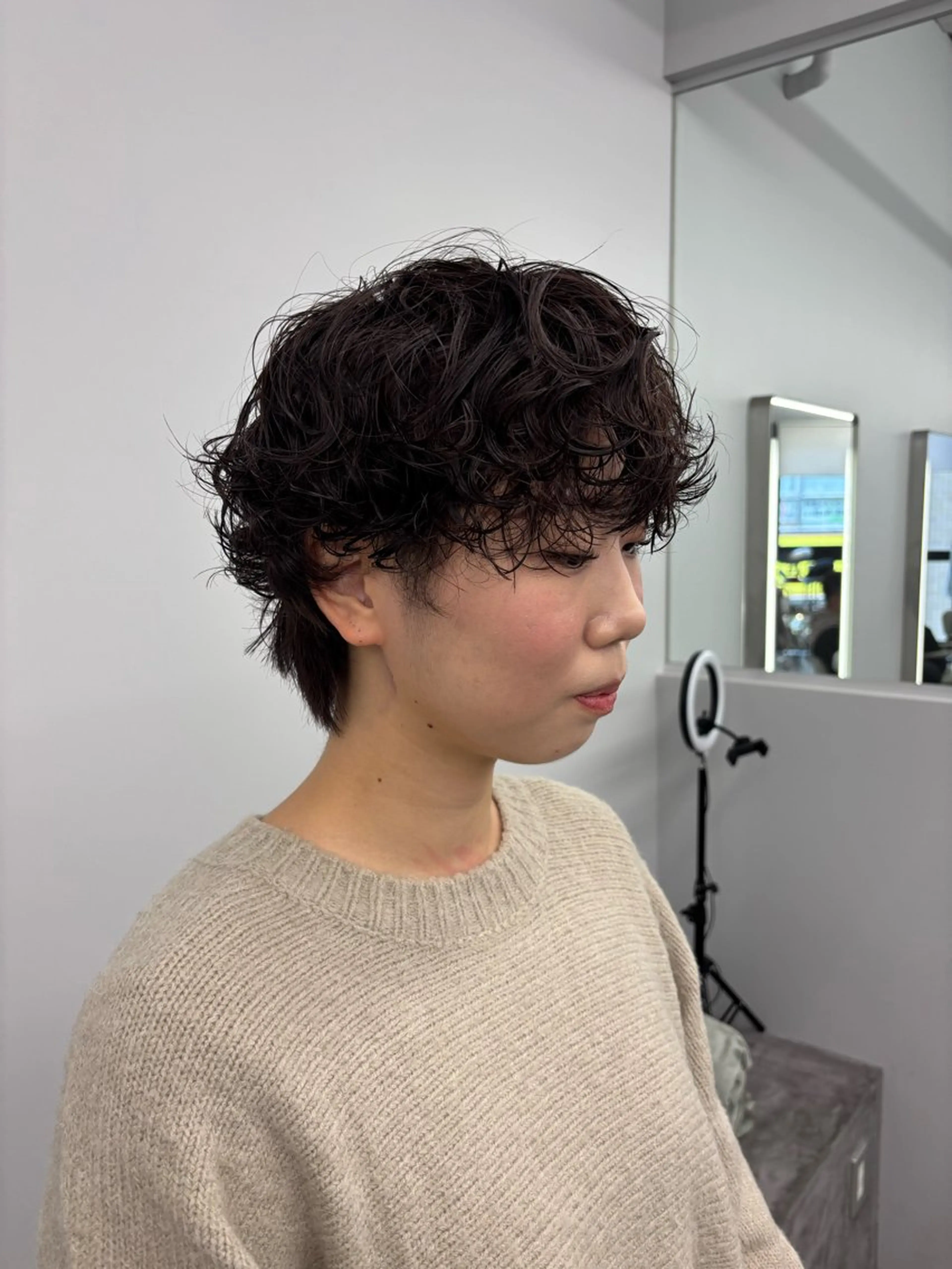 ショート パーマ カット パーマ ROCCO east / りんなのヘアスタイル