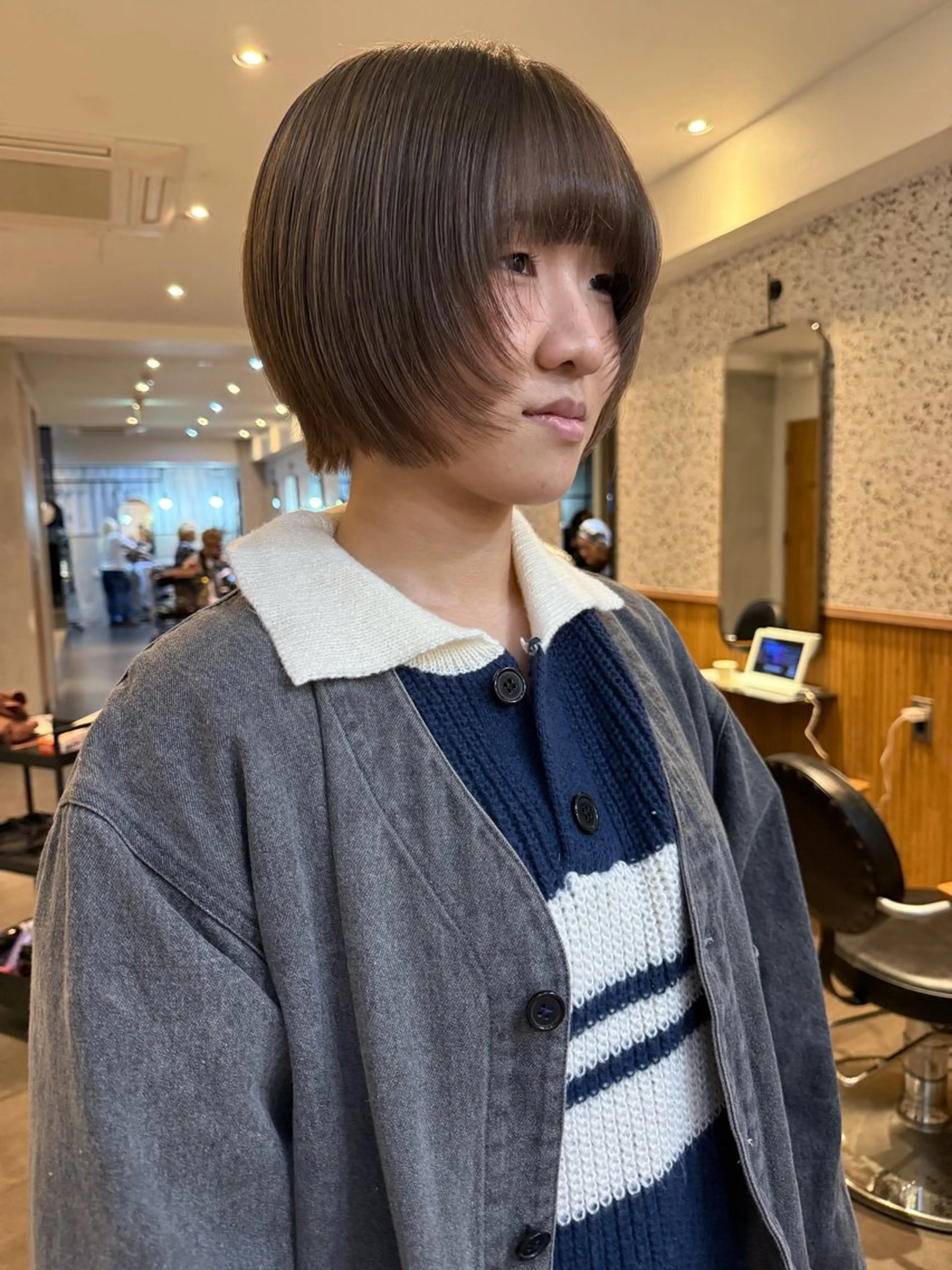 ショート ショートレイヤー レイヤーカット ショートヘア La fith hair charme 渋谷店【ラフィス ヘアー シャルム】所属・🌟レディースシ ョート🌟クルミのヘアスタイル