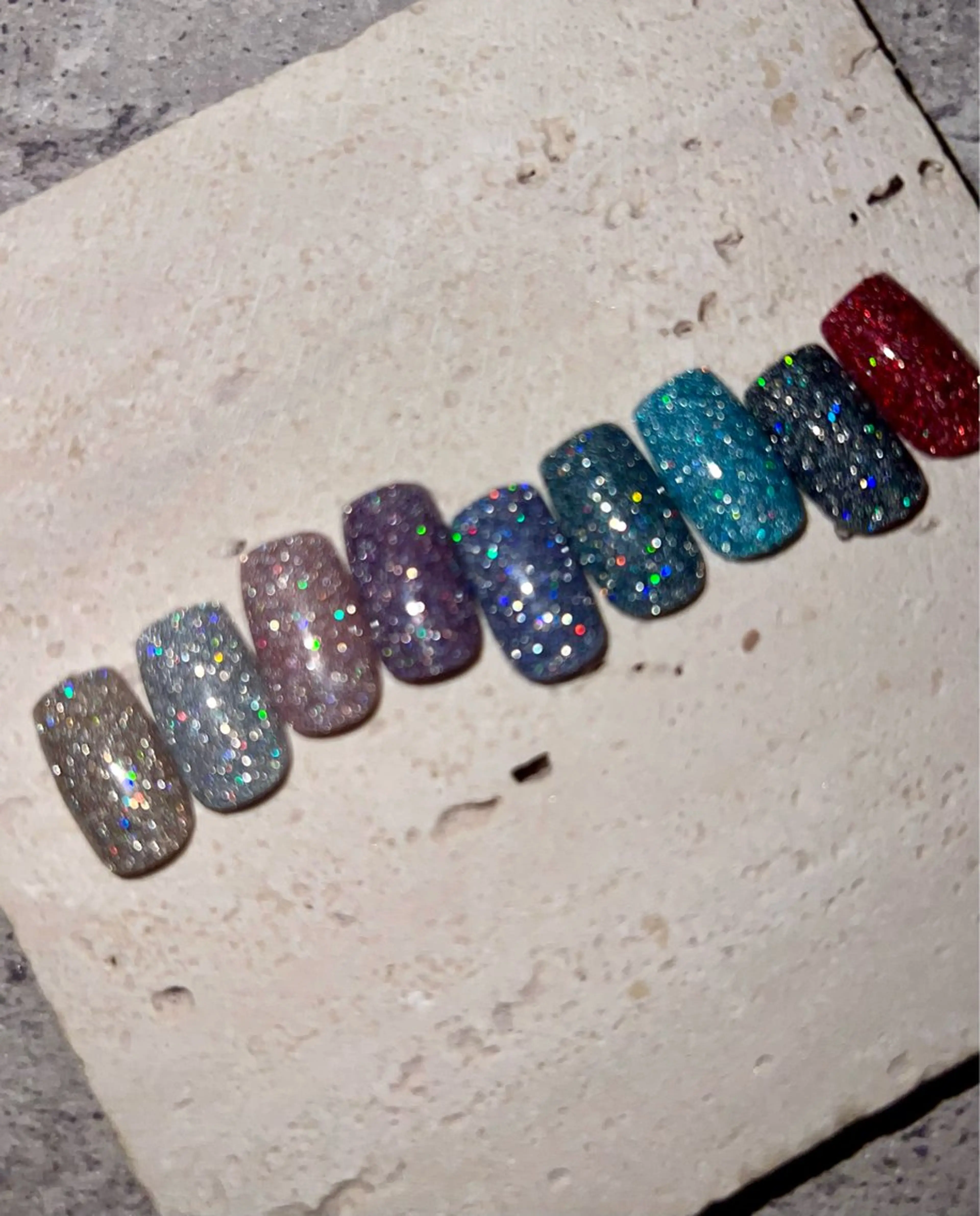 ネイル フラッシュネイル キラキラネイル nail salon y＋のネイルデザイン