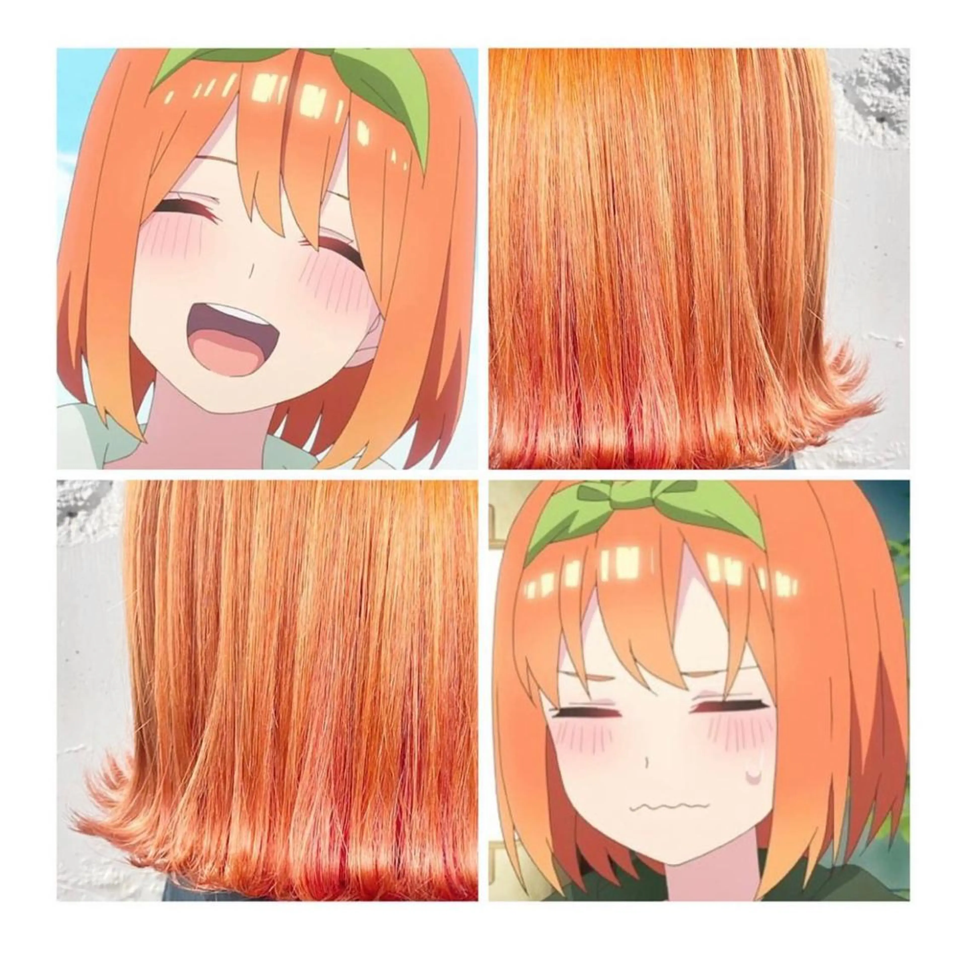 ショート カラー ブリーチ オレンジ ヘアカラー TSUNO🦖 派手髪/オタク美容師のヘアスタイル