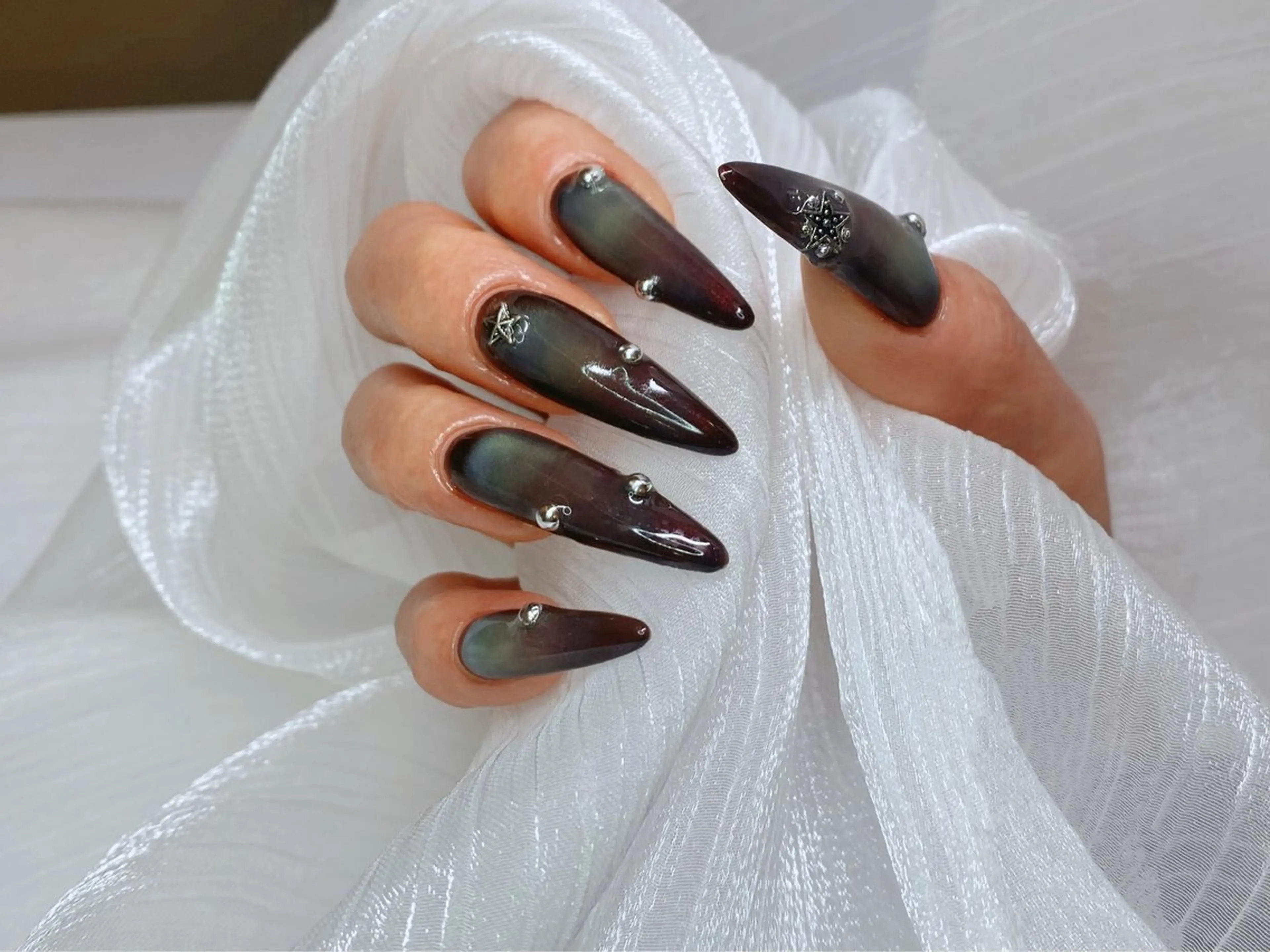 ネイル ハンドネイル LingK/nail 高士 翔子のネイルデザイン