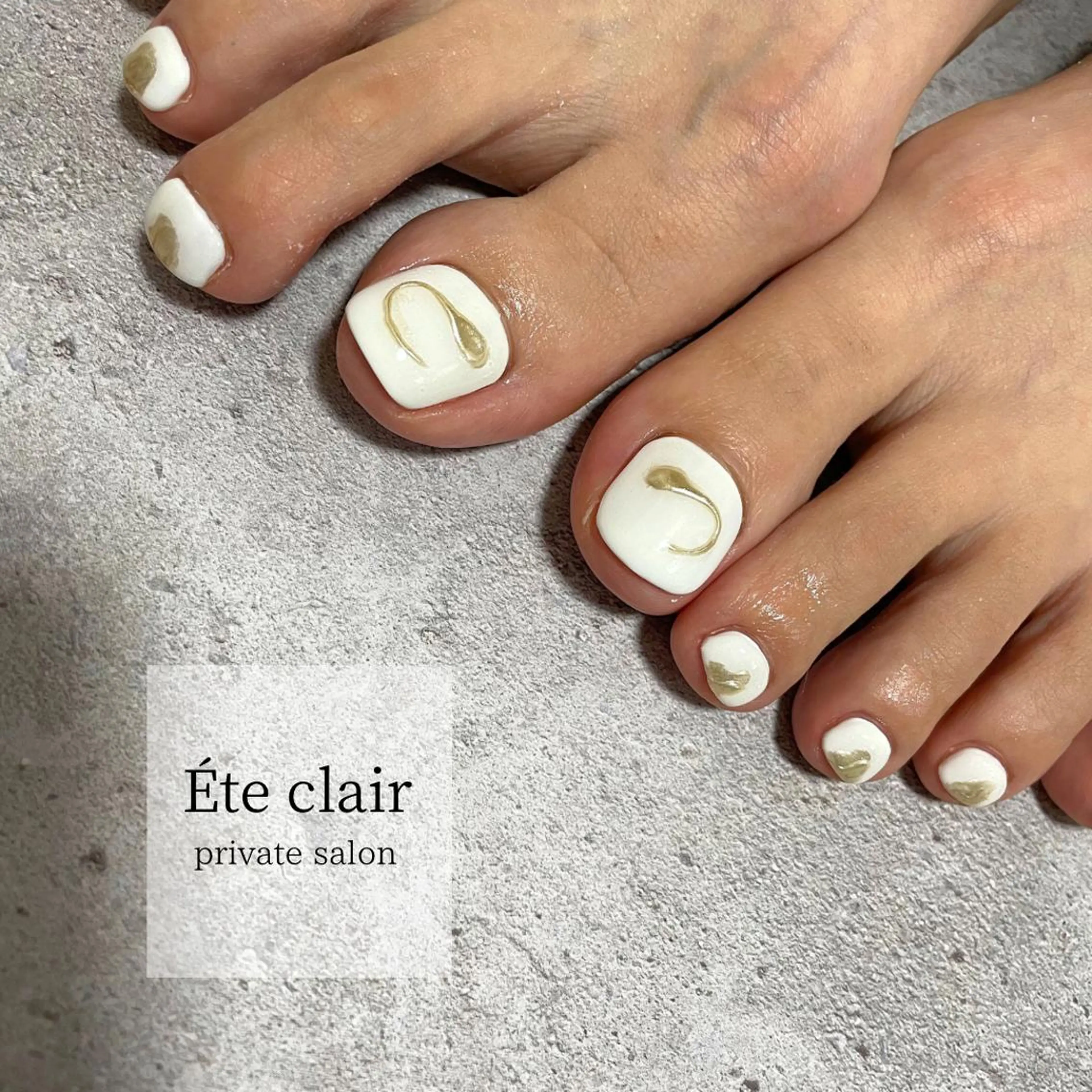 ネイル アートネイル フットネイル Ète clair エテクレールのネイルデザイン