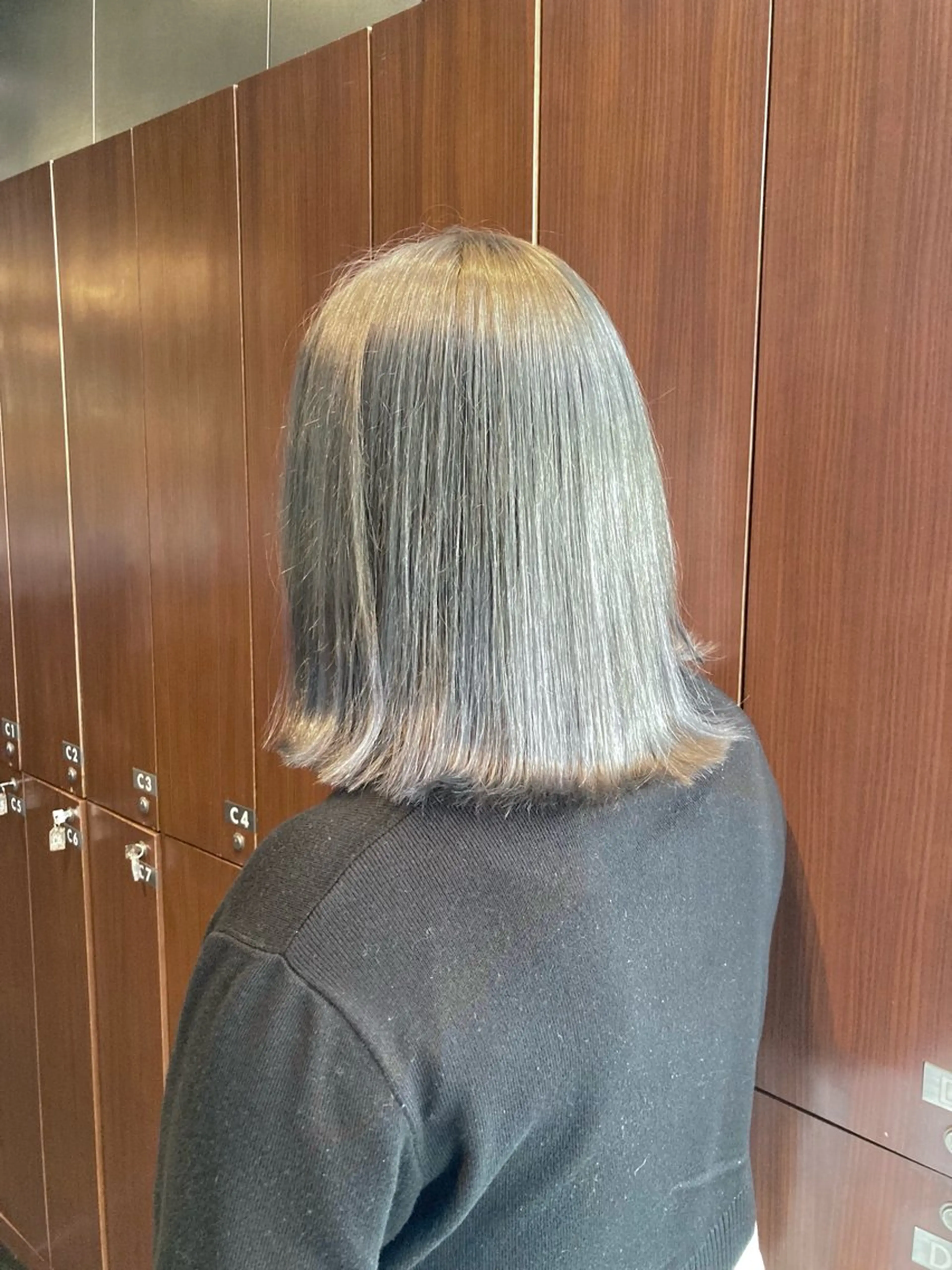 ミディアム カラー ぱく みやんのヘアスタイル