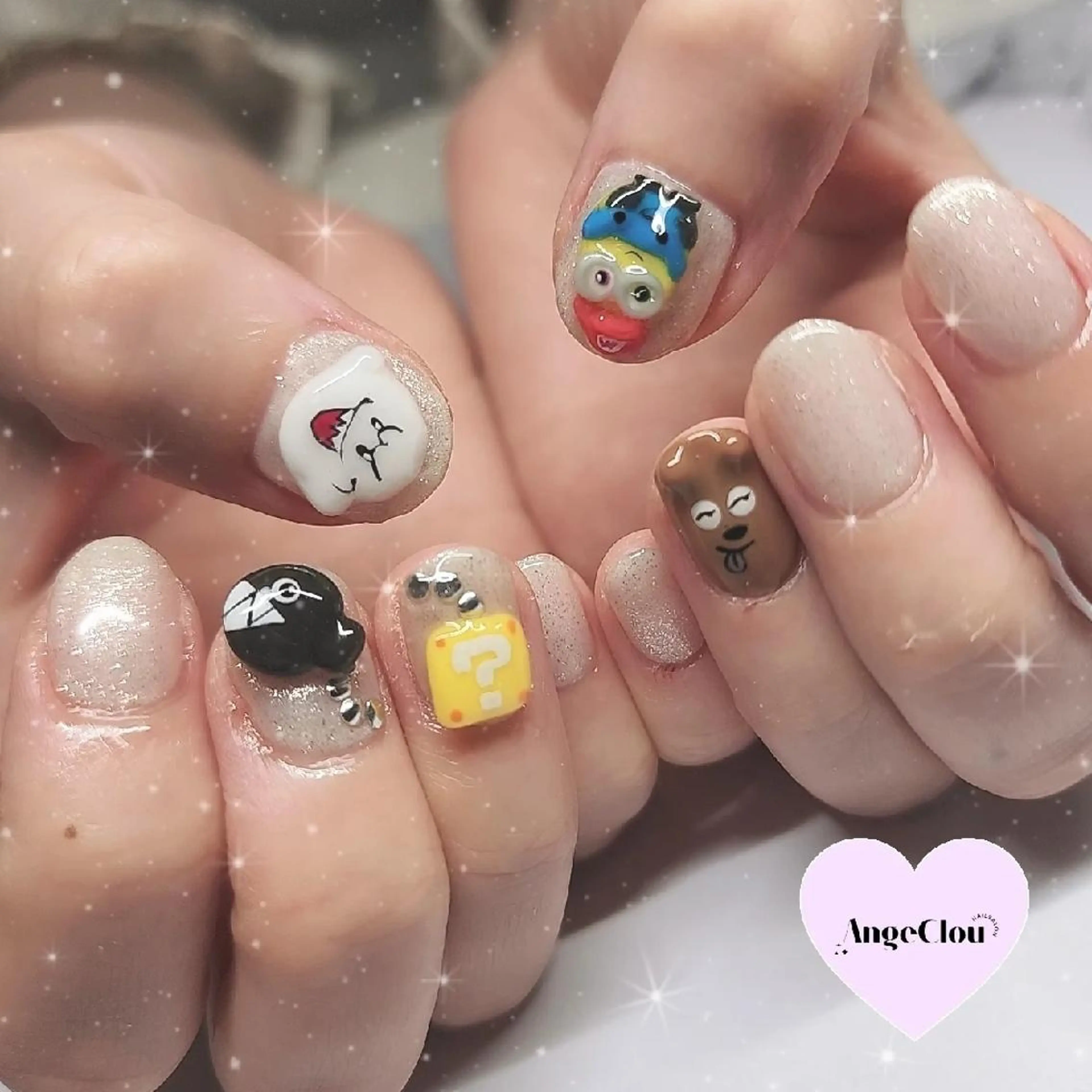 ネイル Runanail.☽ 鶴ヶ峰　naruのネイルデザイン