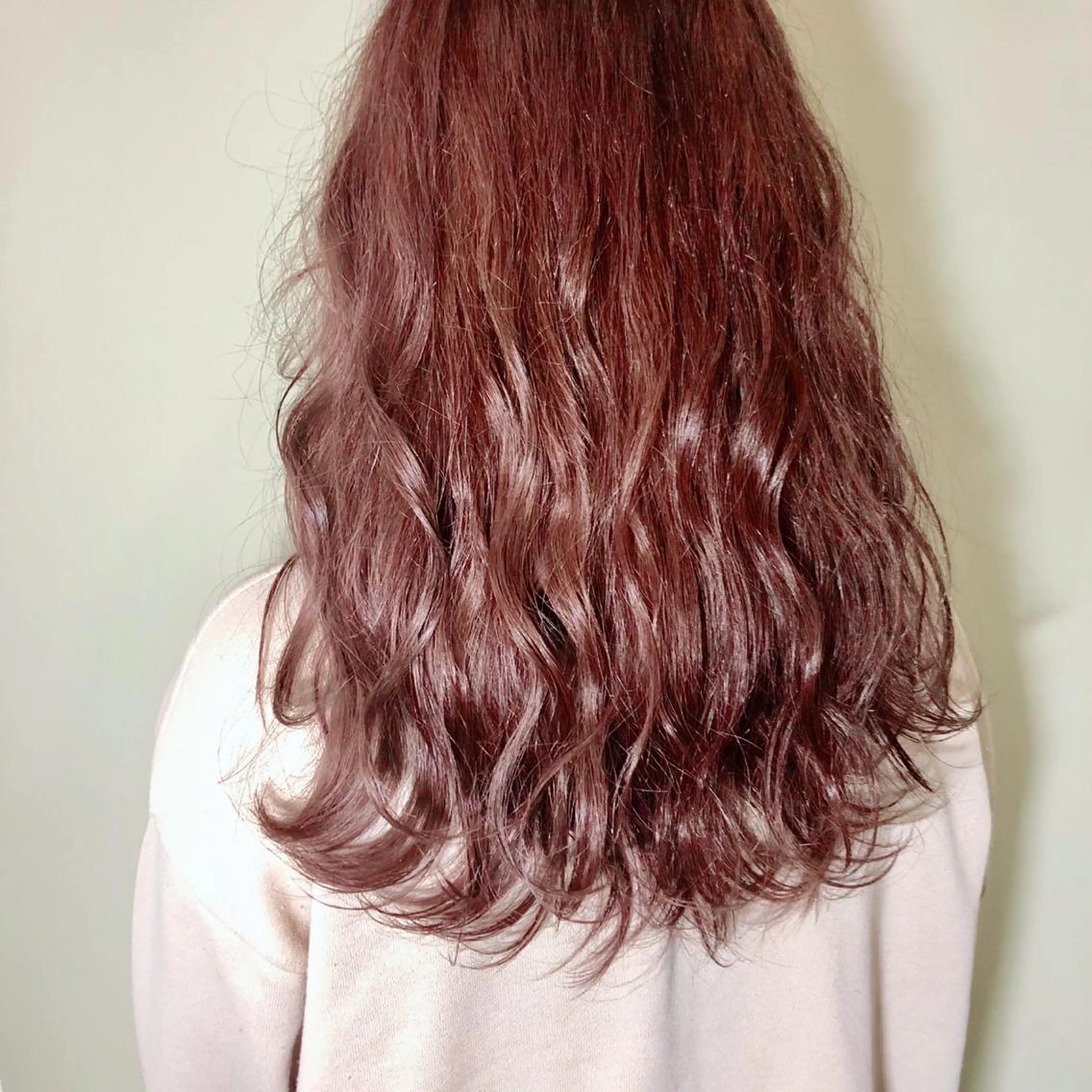 セミロング カラー ヘアカラー hatena えりかのヘアスタイル