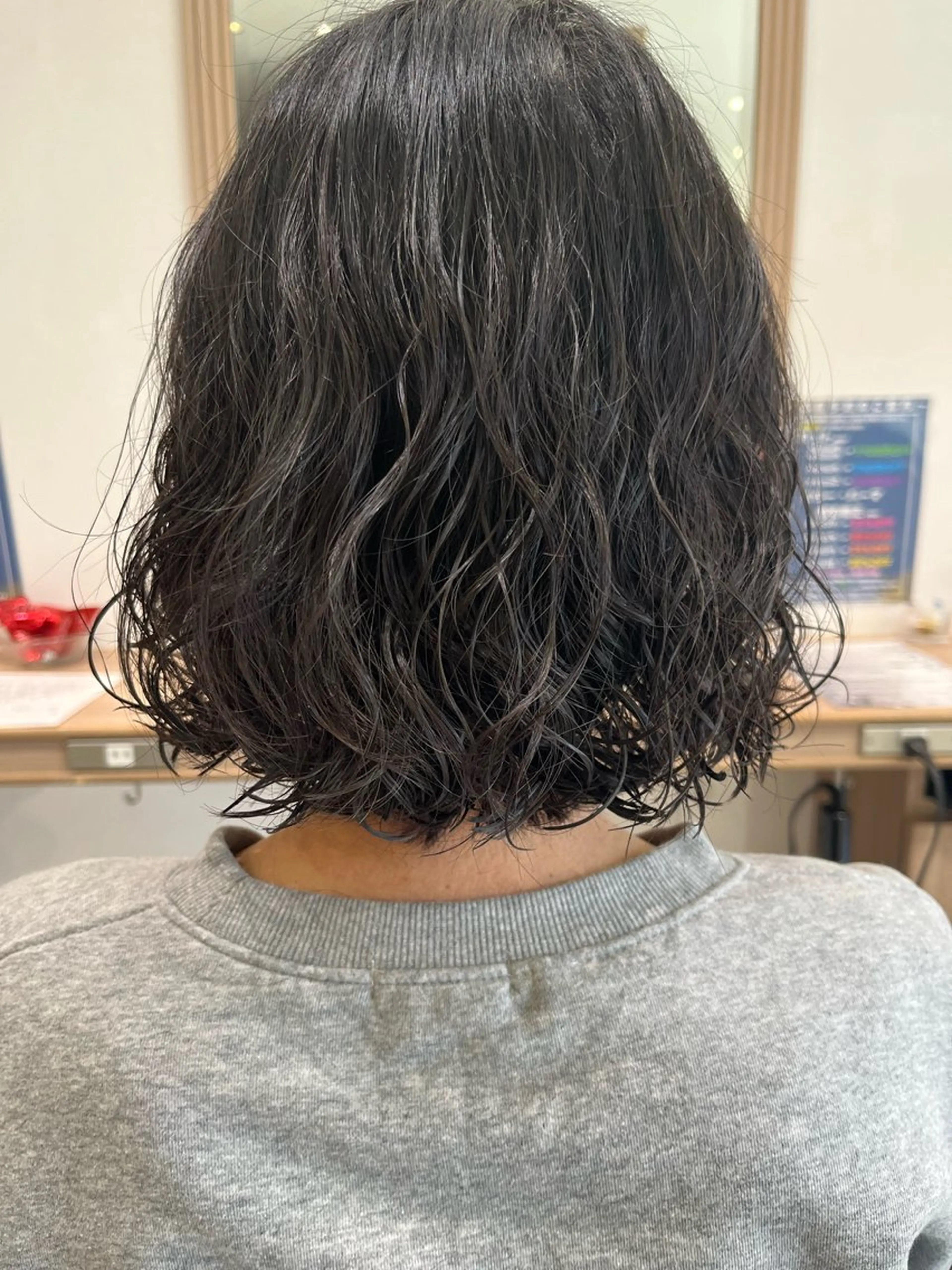 カット　パーマの写真