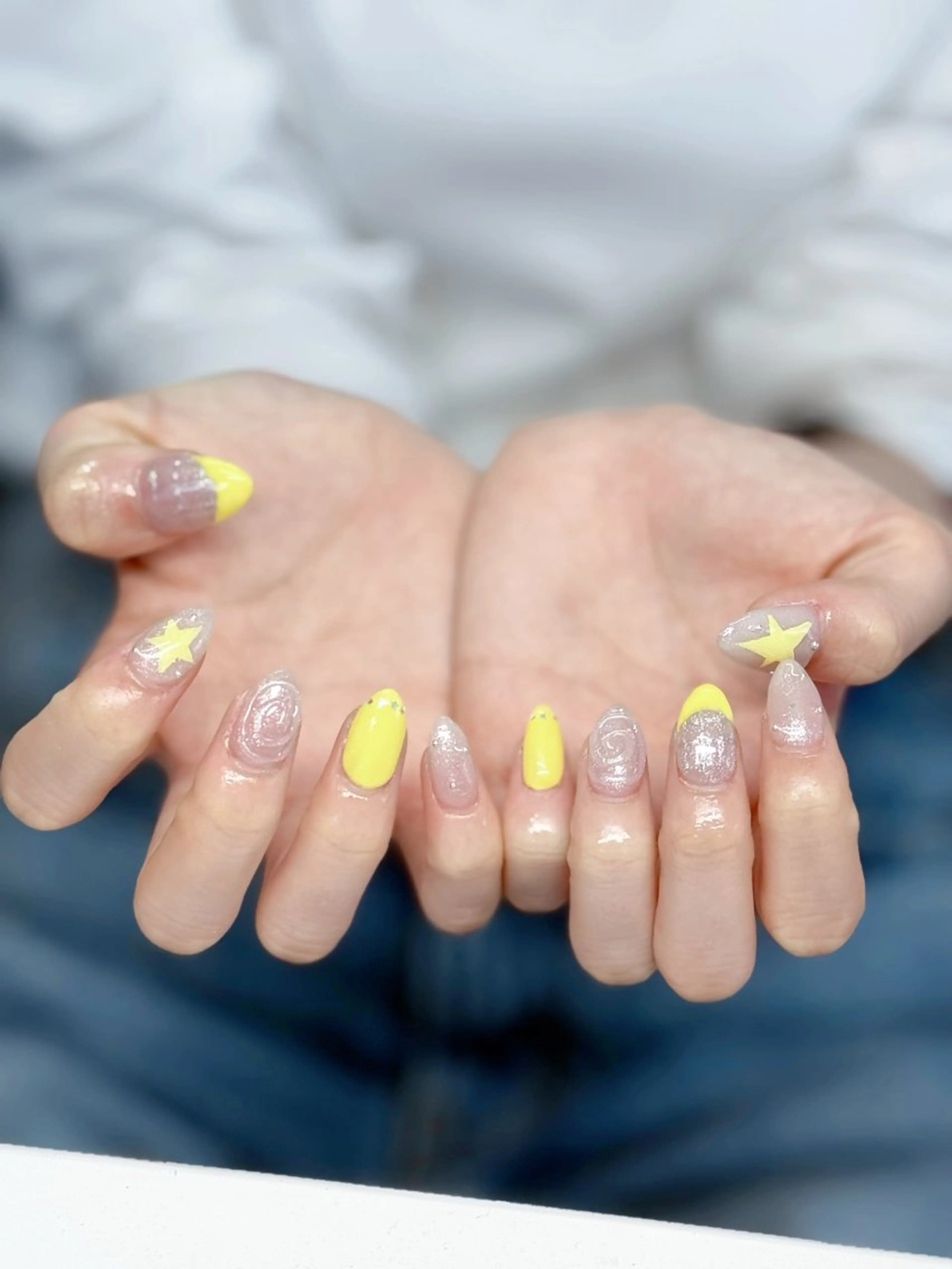 ネイル ハンドネイル 濱田 杏奈のネイルデザイン