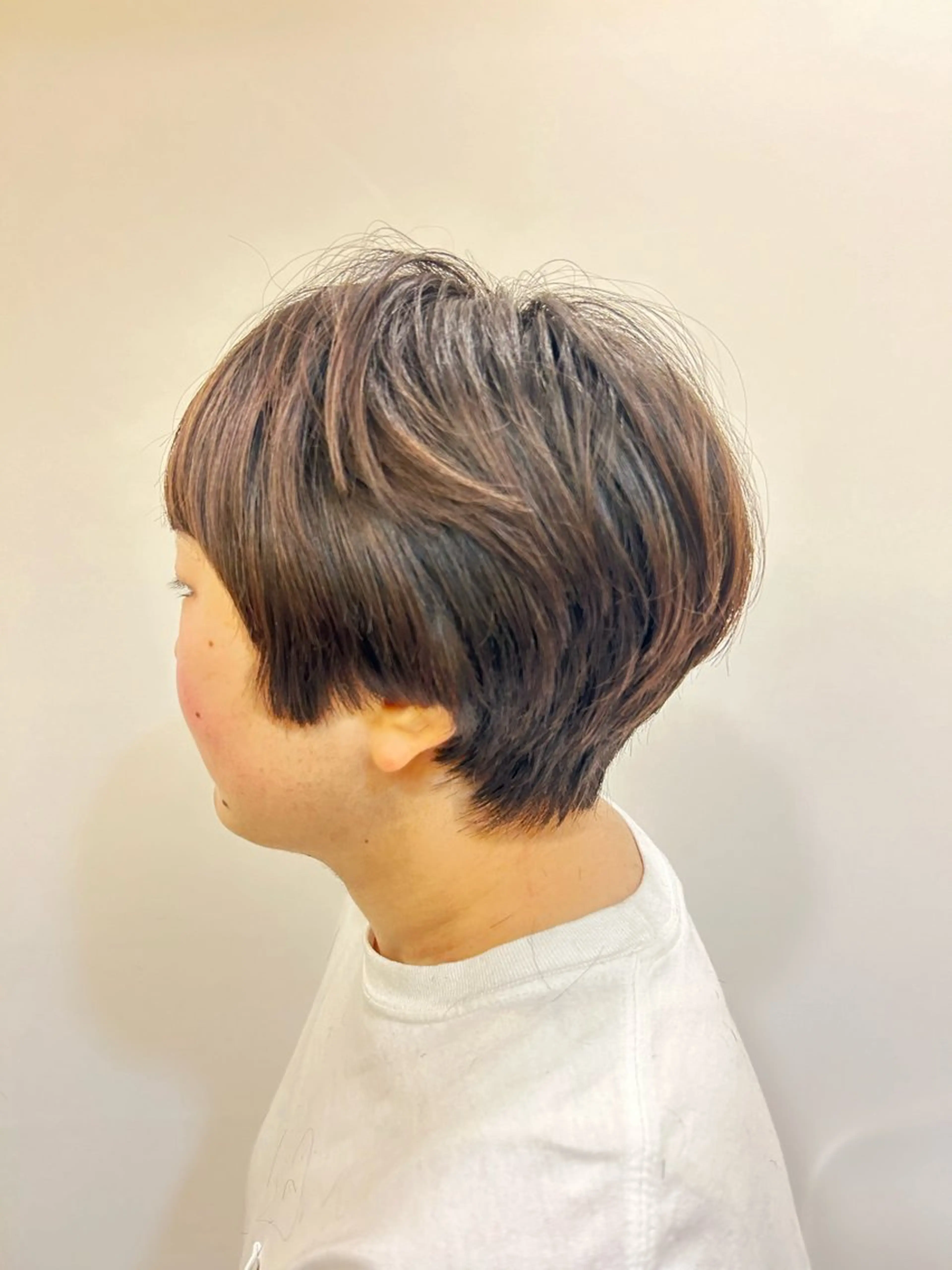 ショート くせ毛 ショートヘア アトリエJDパリ大畑 美羽🇫🇷💖のヘアスタイル