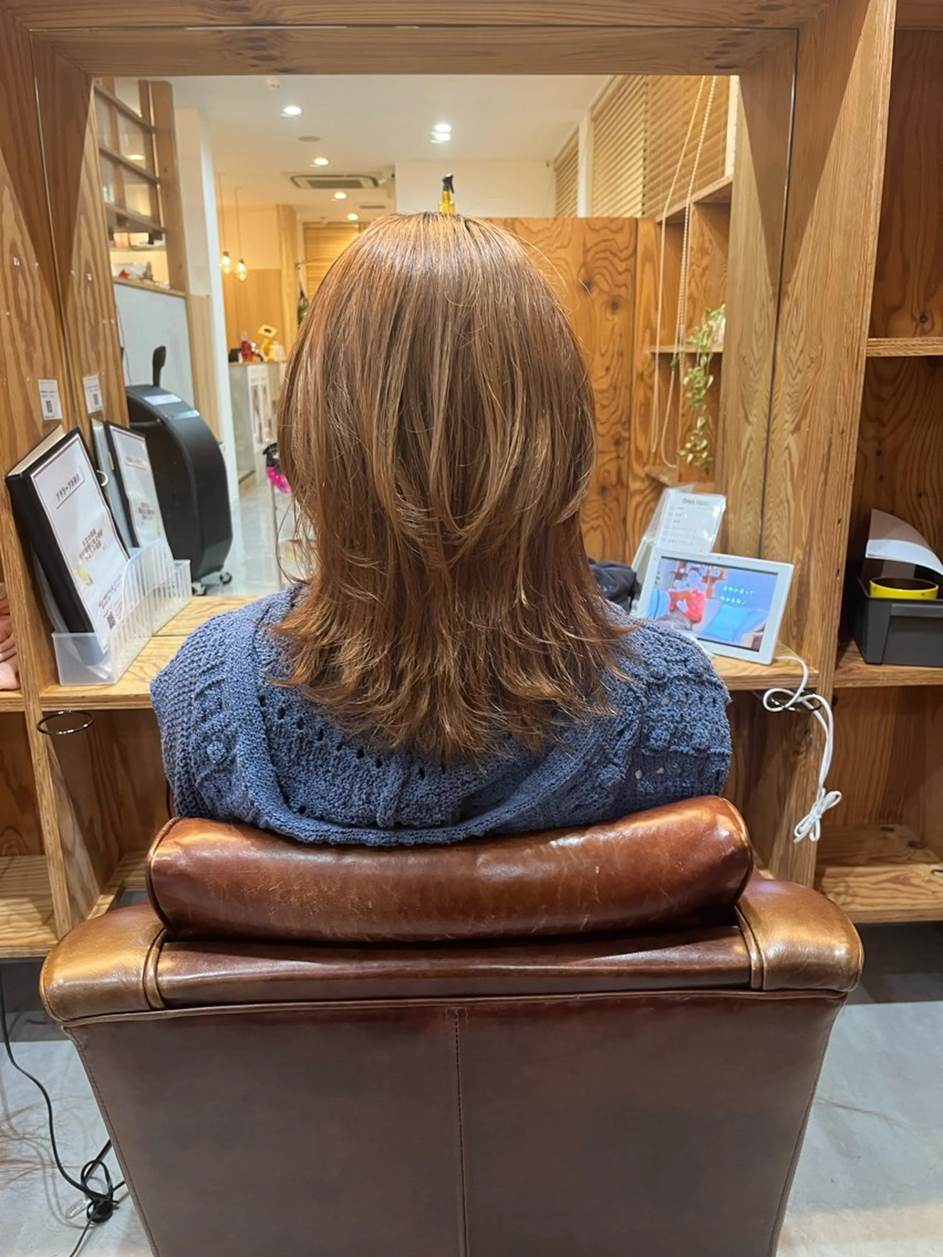 セミロング 星野 美紅のヘアスタイル