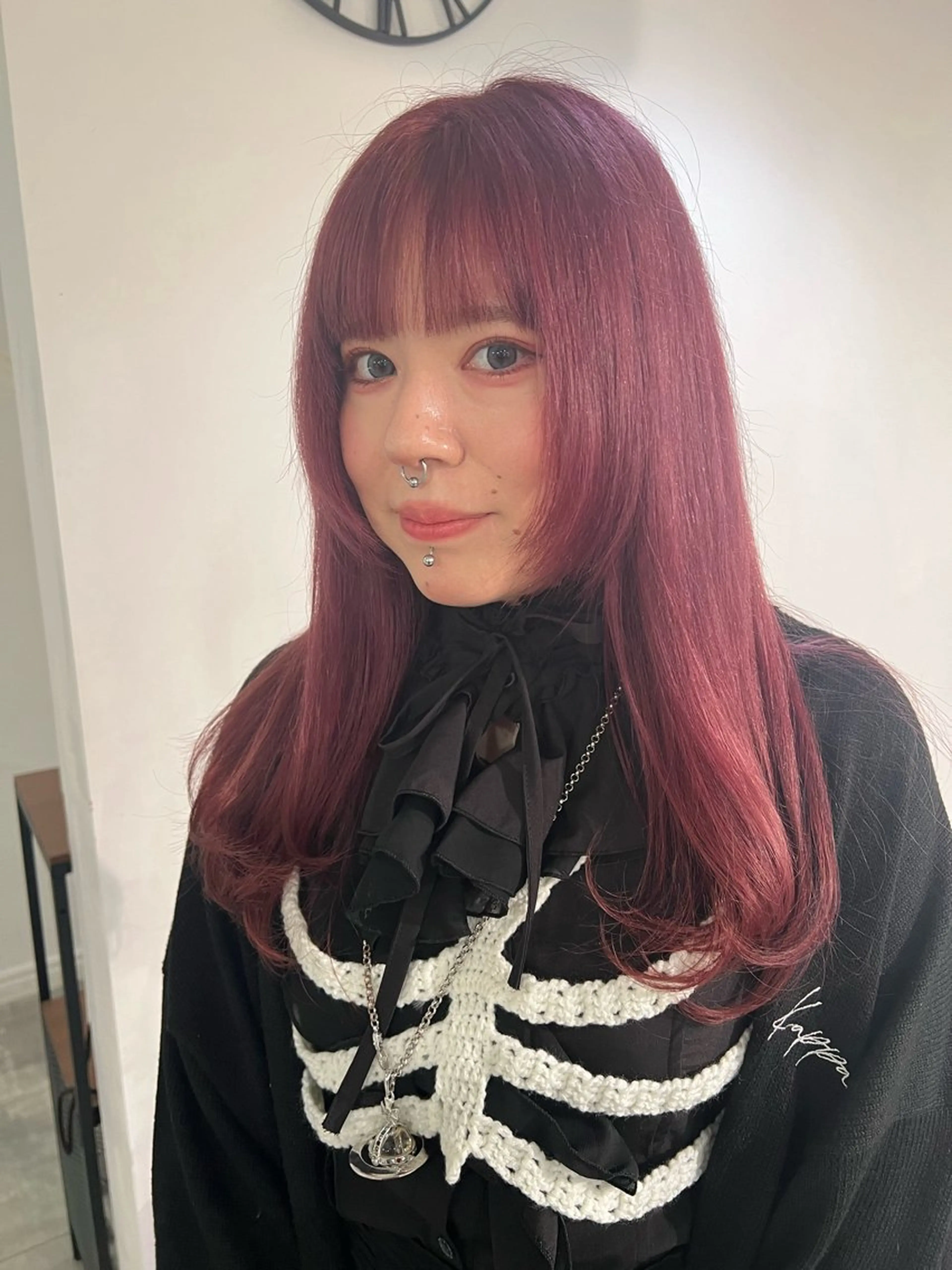 ロング カラー ケアブリーチ/ili 村上佳那多のヘアスタイル