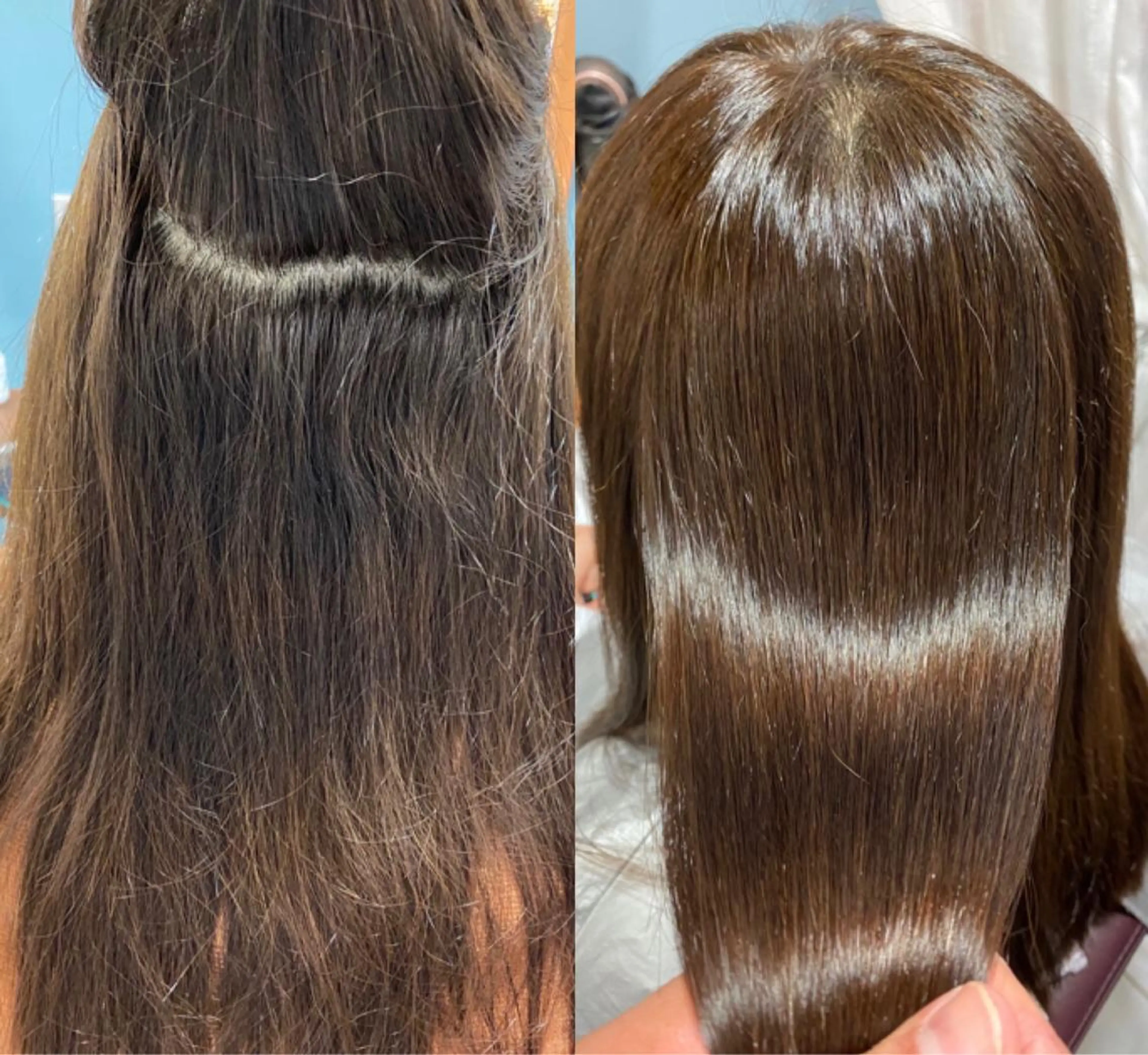 ミディアム 縮毛矯正 ノンダメージサロン/ 北川瑞樹のヘアスタイル