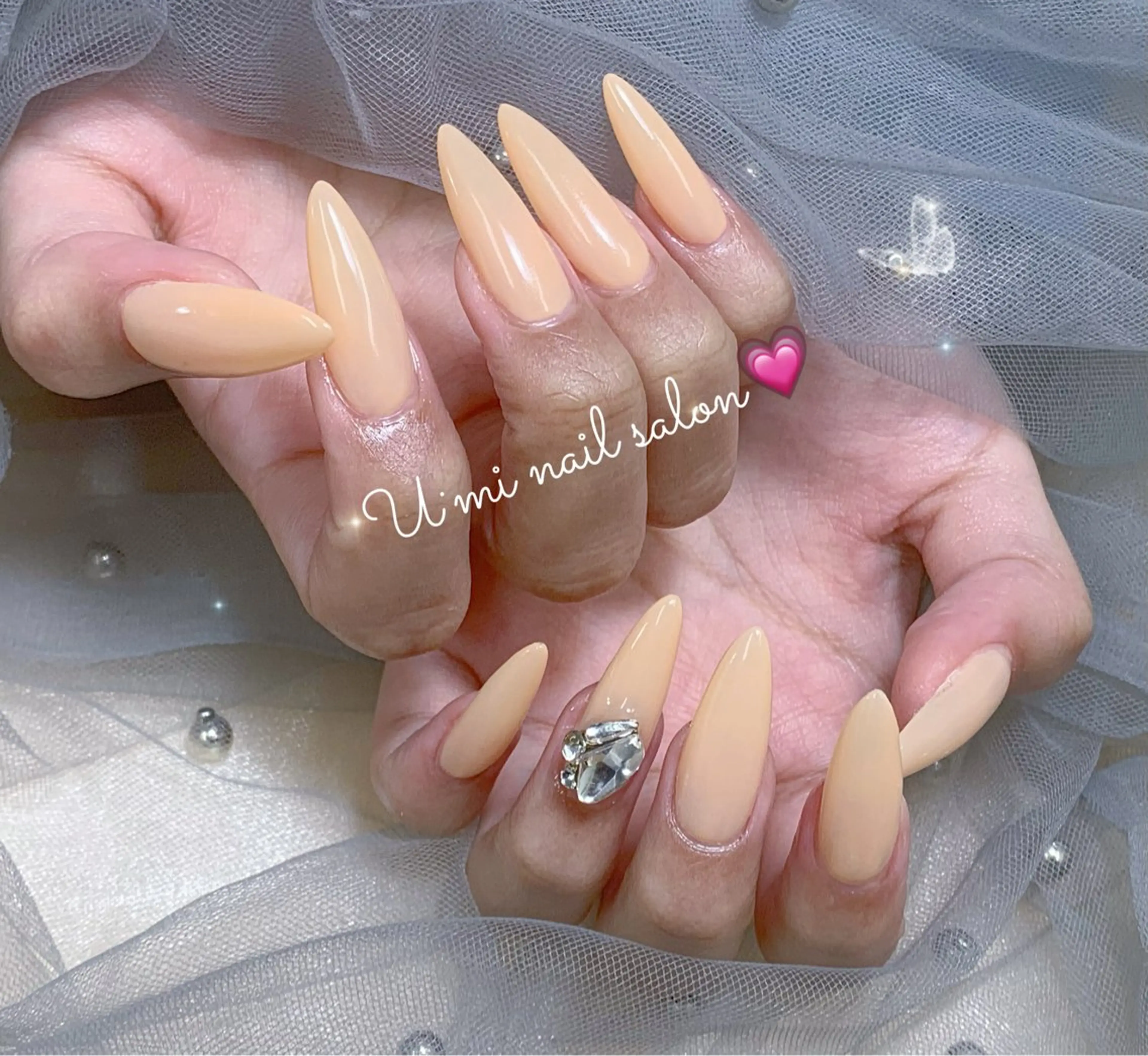 ネイル ワンカラーネイル ハンドネイル U·Mi 上野御徒町容のネイルデザイン