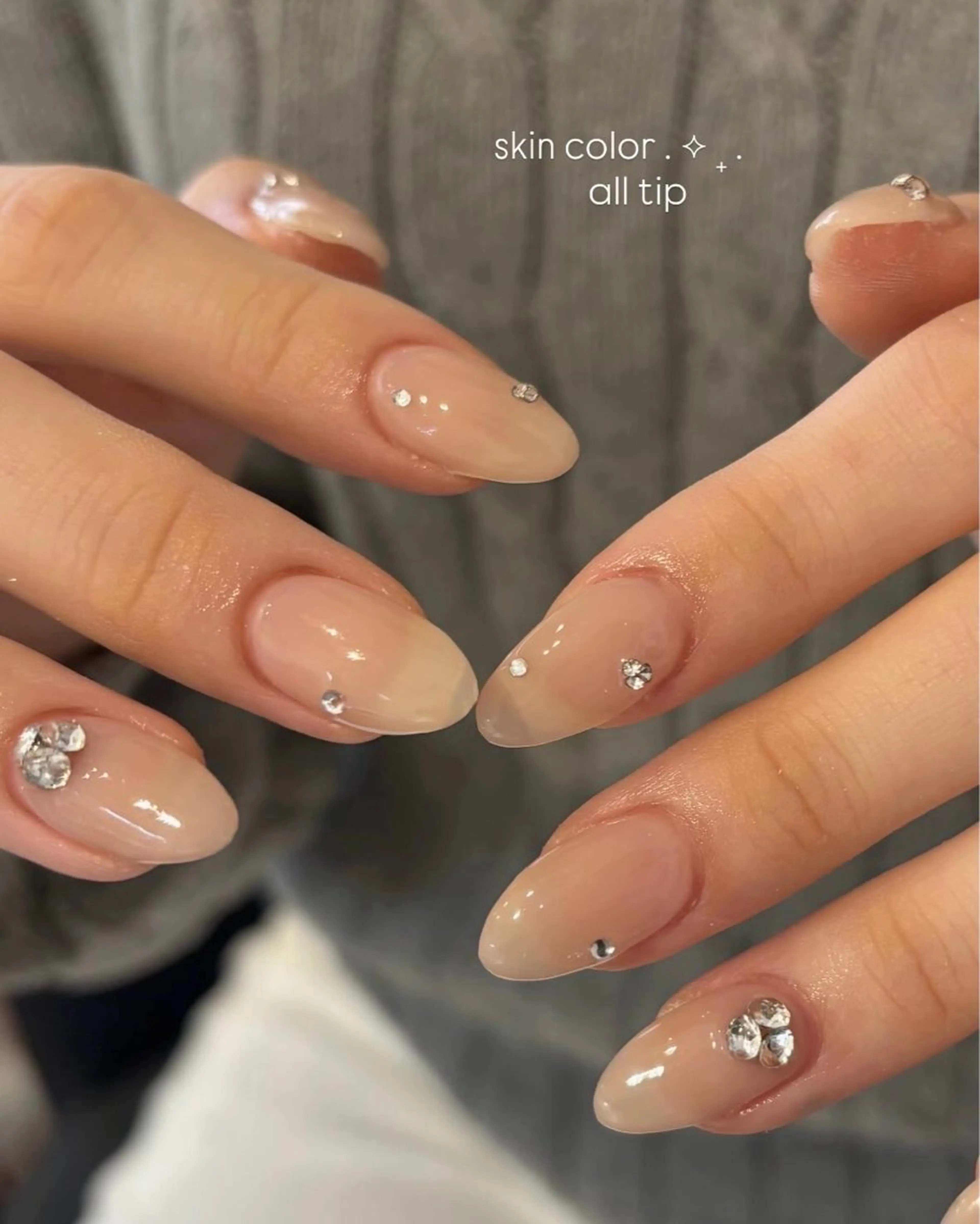 ネイル 長さ出し ハンドネイル Ballie/ Mizukiのネイルデザイン