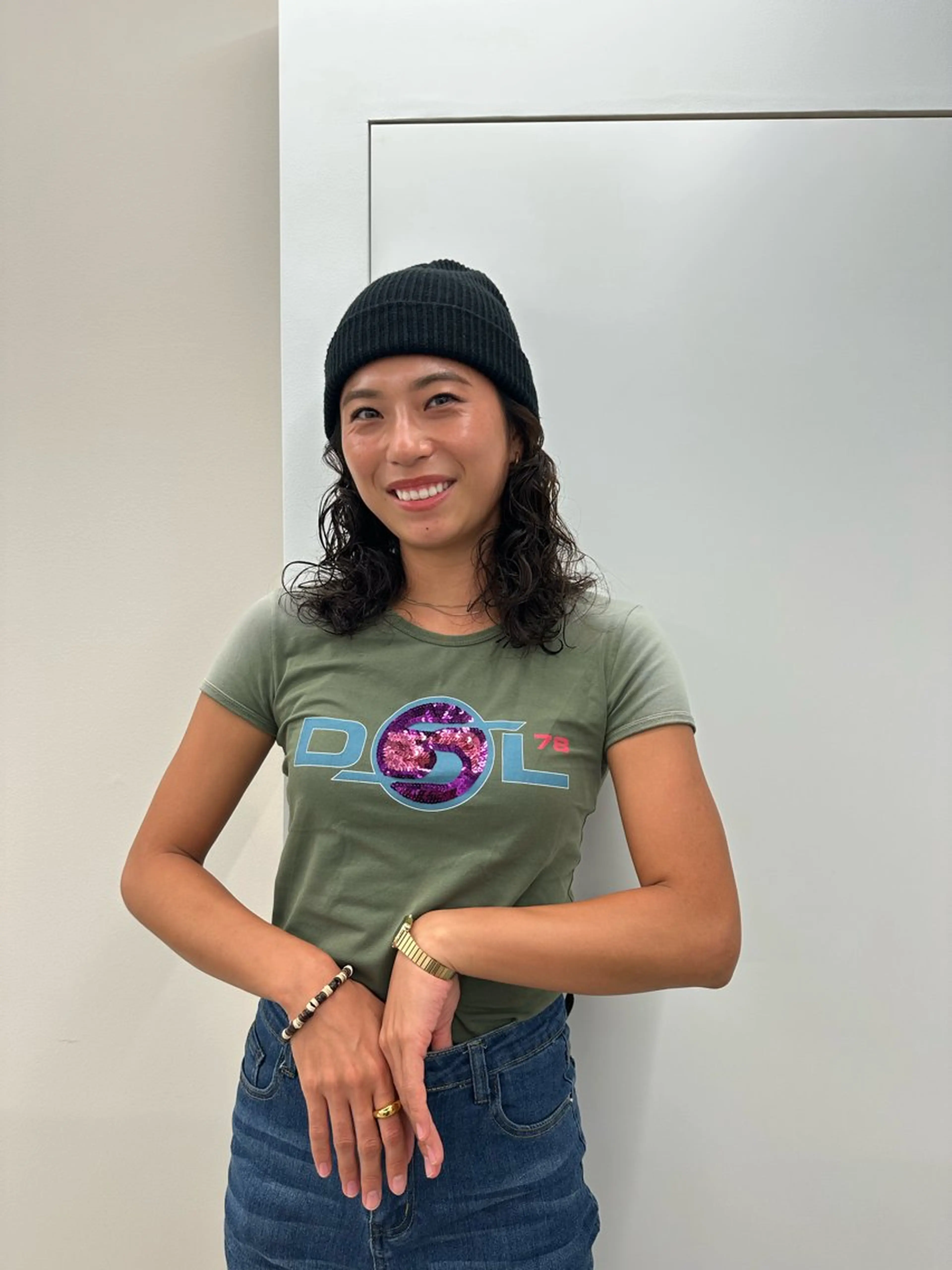 ミディアム カラー パーマ キッズ オトナヘア🌸 harukaのヘアスタイル