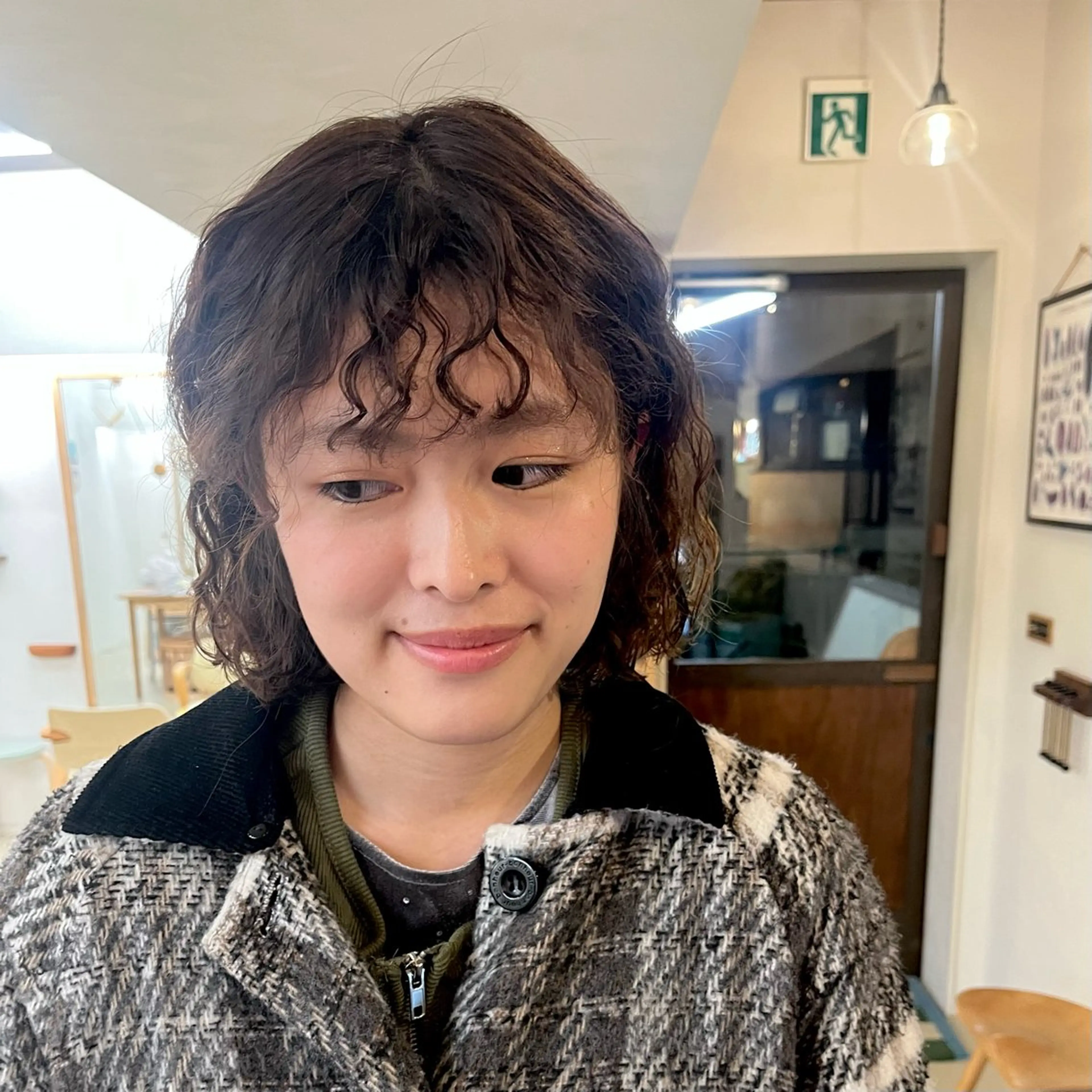 ショート パーマ 宇野澤 銘のヘアスタイル