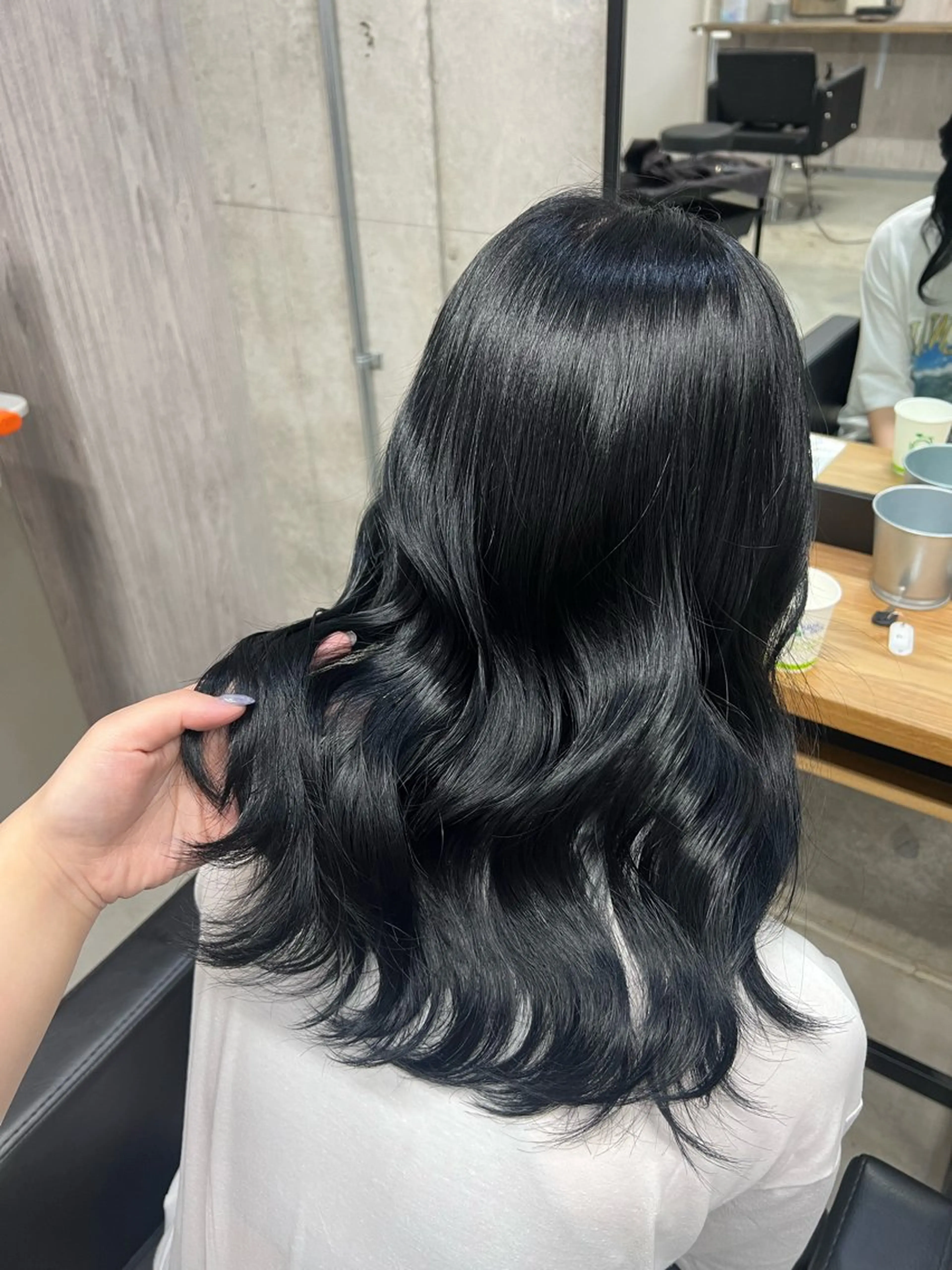 セミロング lafit kaede/韓国ヘアのヘアスタイル