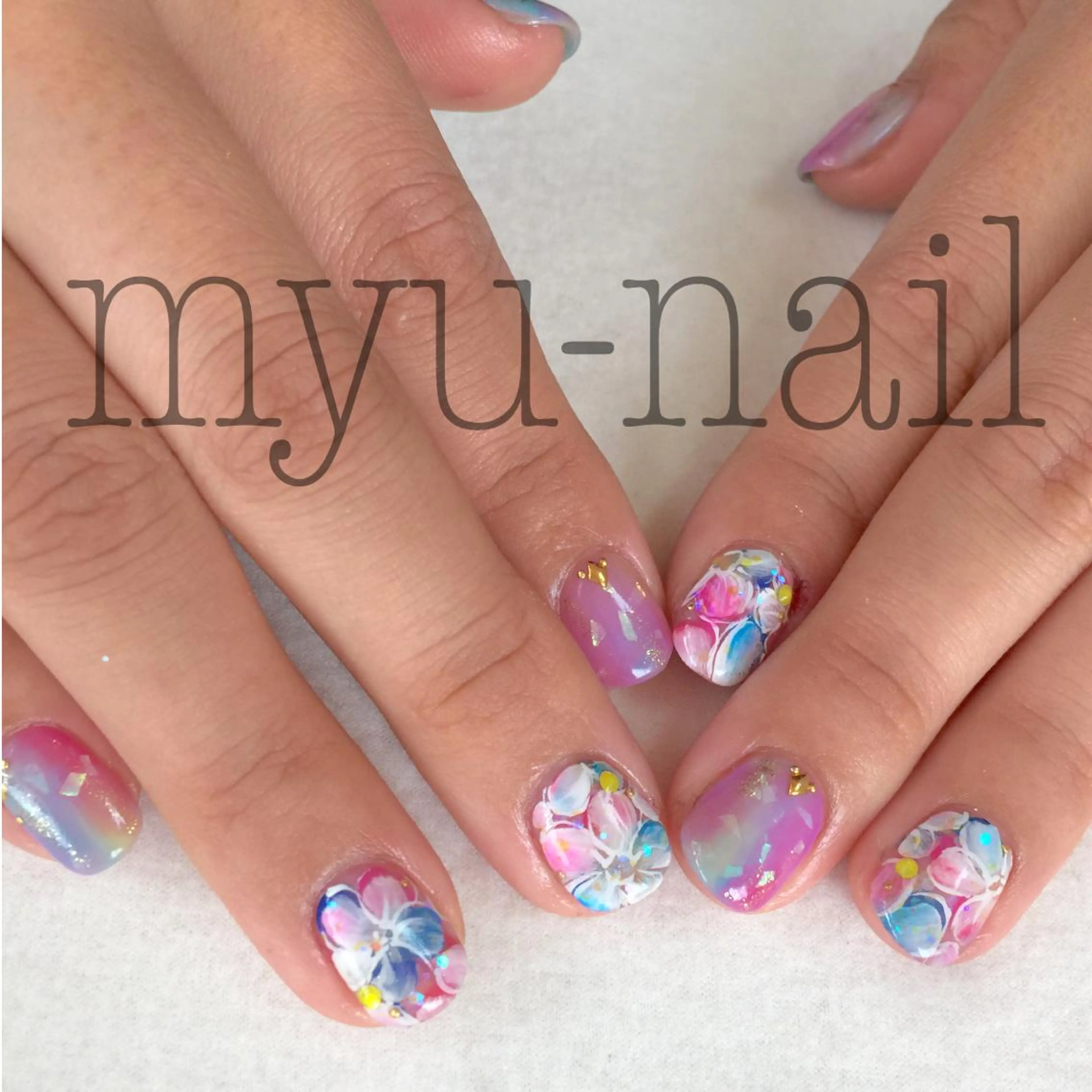 ネイル ホームサロン myu-nailのネイルデザイン