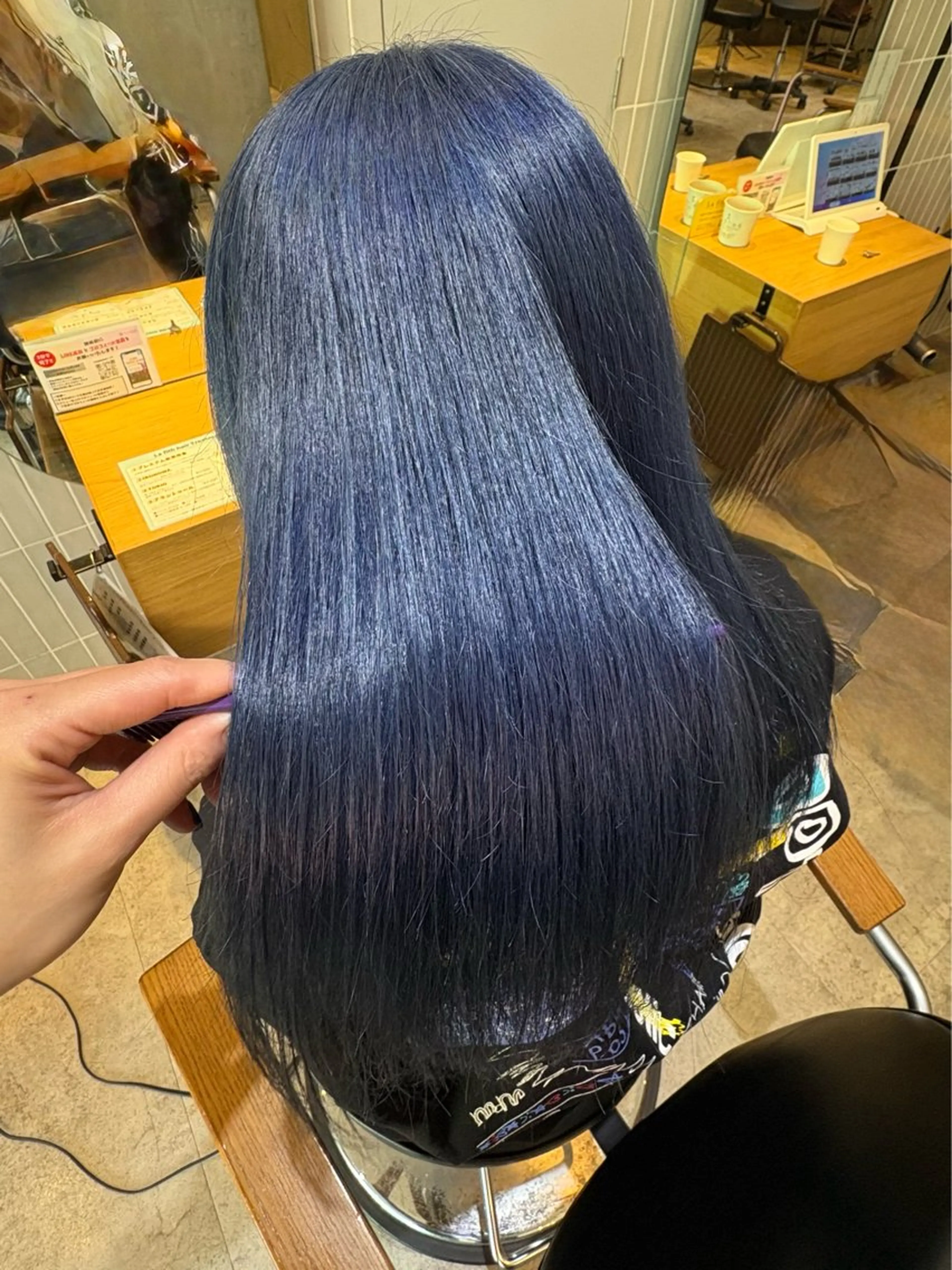 ロング 髪質改善 La fith hair dope 新宿店所属・topstylist Risa🩵のヘアスタイル