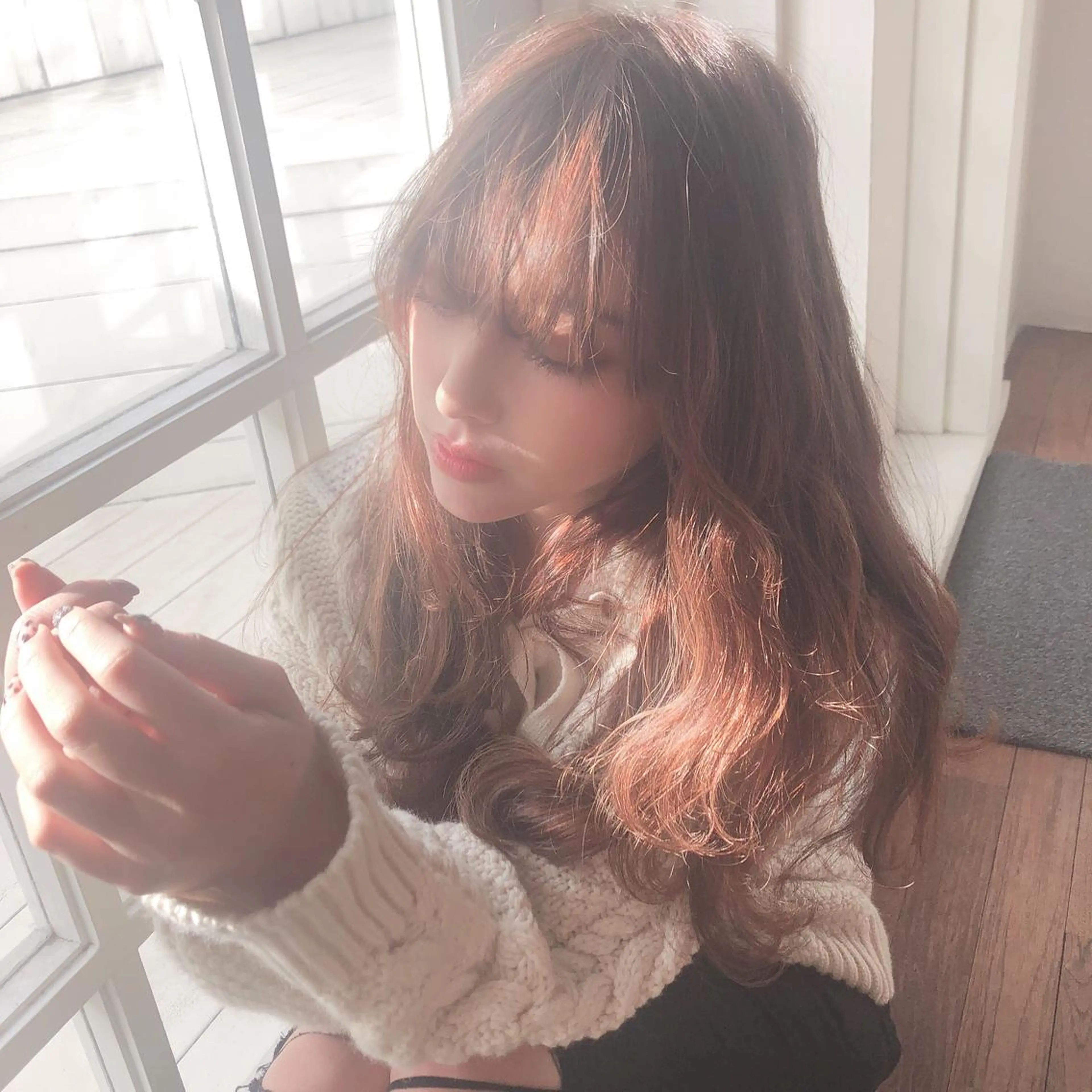 セミロング marju銀座 マージュギンザのヘアスタイル