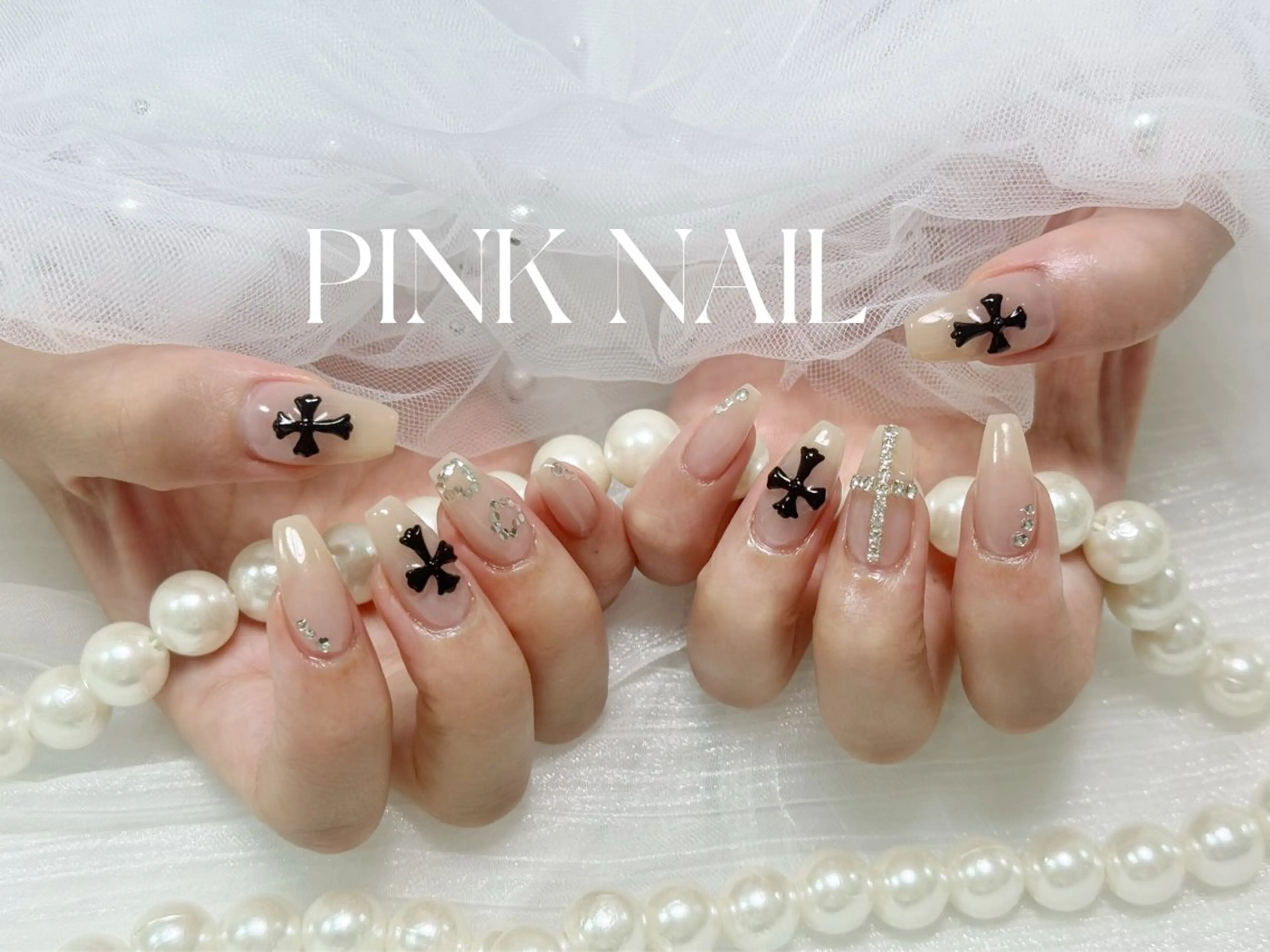 ネイル ハンドネイル pink nailのその他イメージ