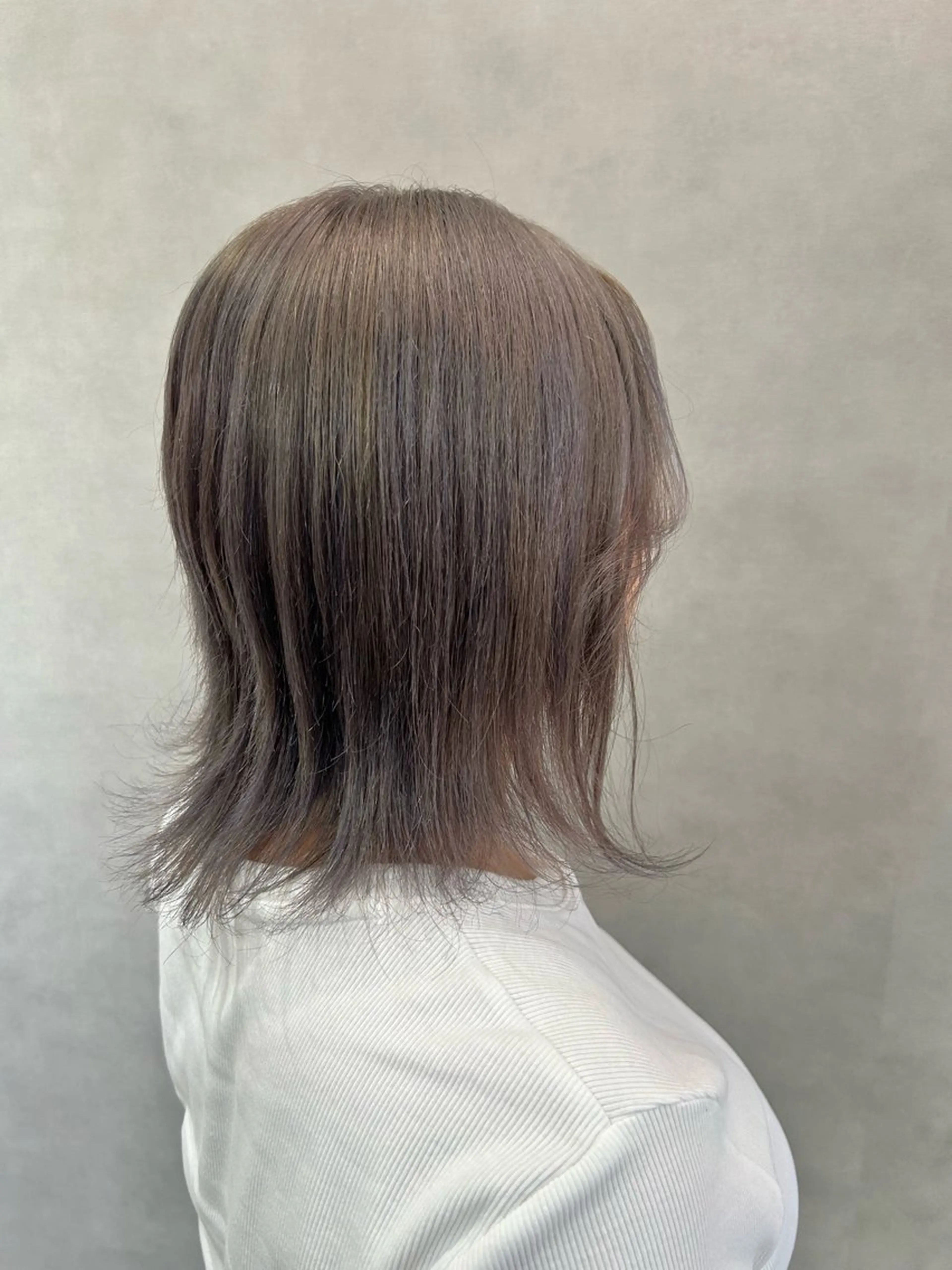 ミディアム ハイトーン・ボブ 🎀/𝐚𝐨𝐢のヘアスタイル