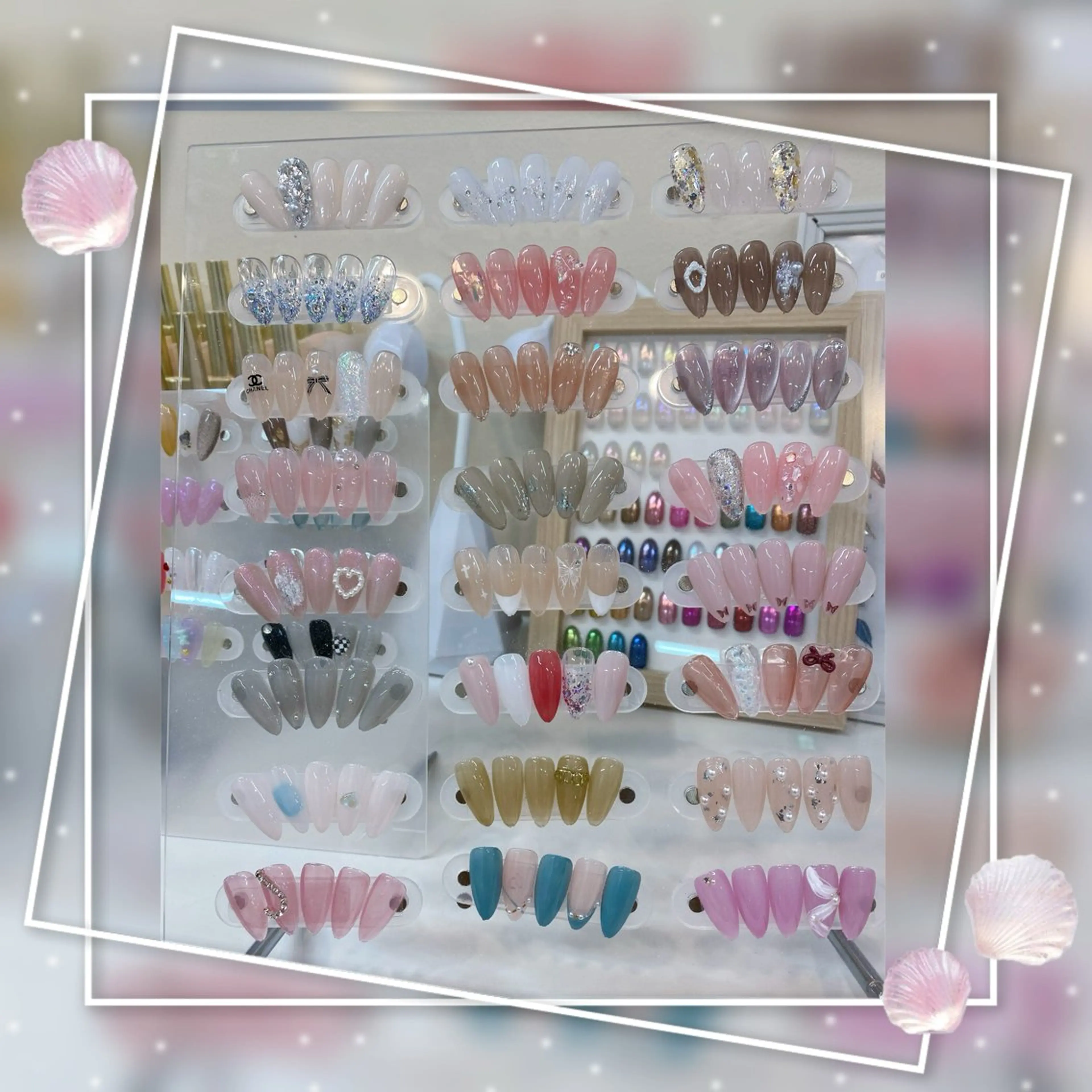 【ハンドシンプル定額コース】オフ➕1100円、スカルプオフ➕2200、パラジェルbase変更➕550の写真