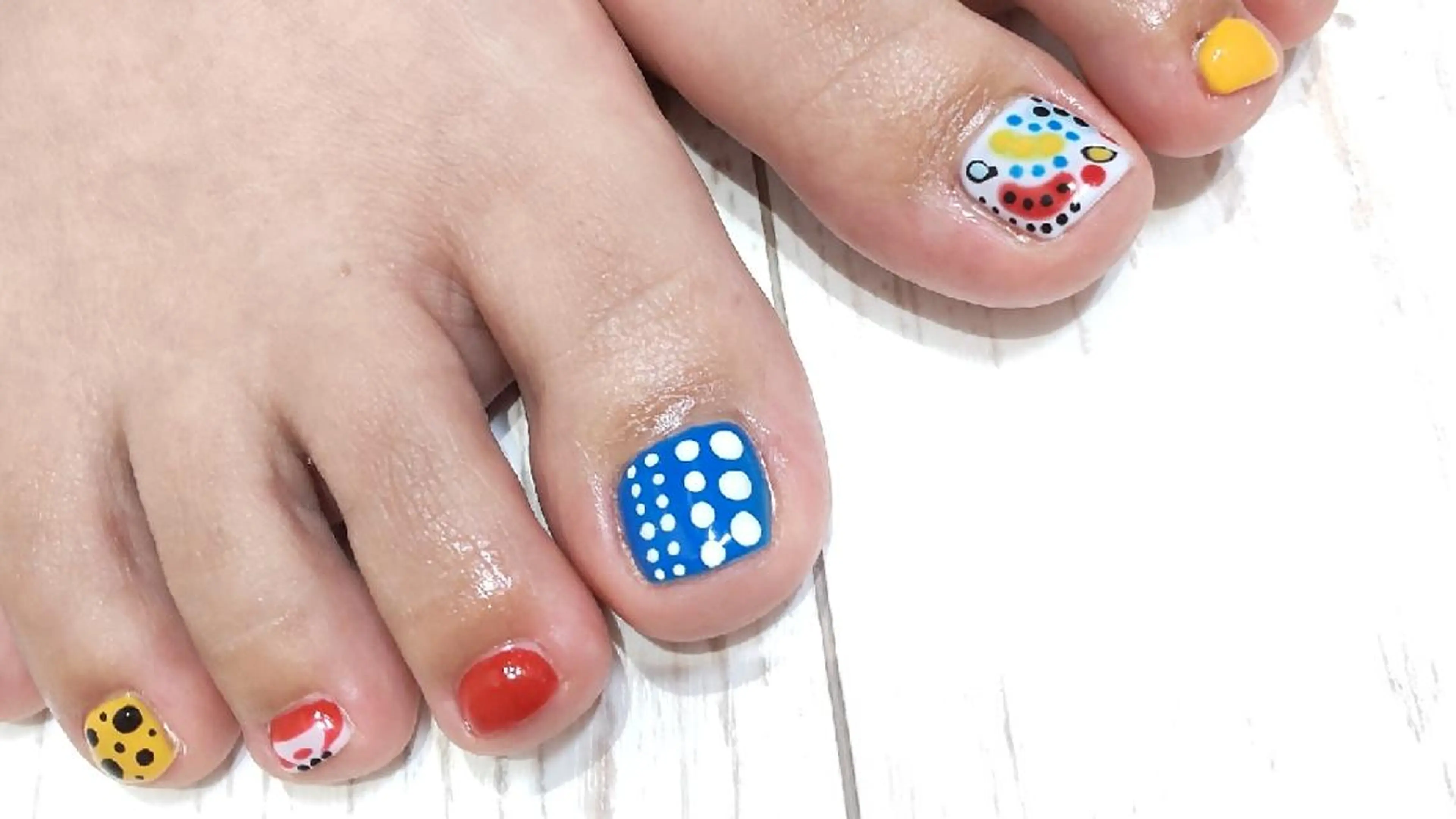 ネイル アートネイル フットネイル フットネイル infinity skyのネイルデザイン