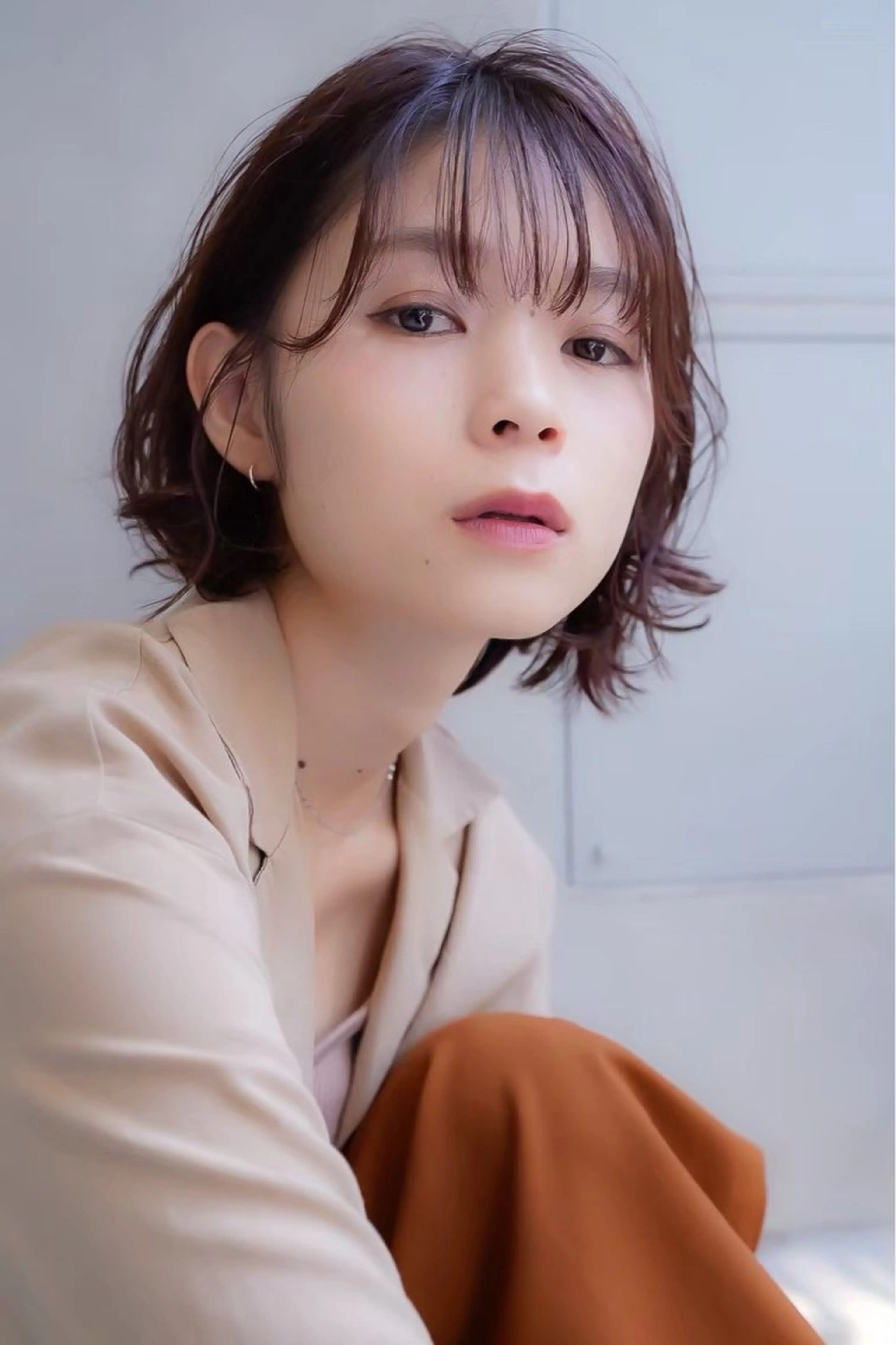 ショート カラー ﾌｸﾀﾞ ﾚﾝのヘアスタイル