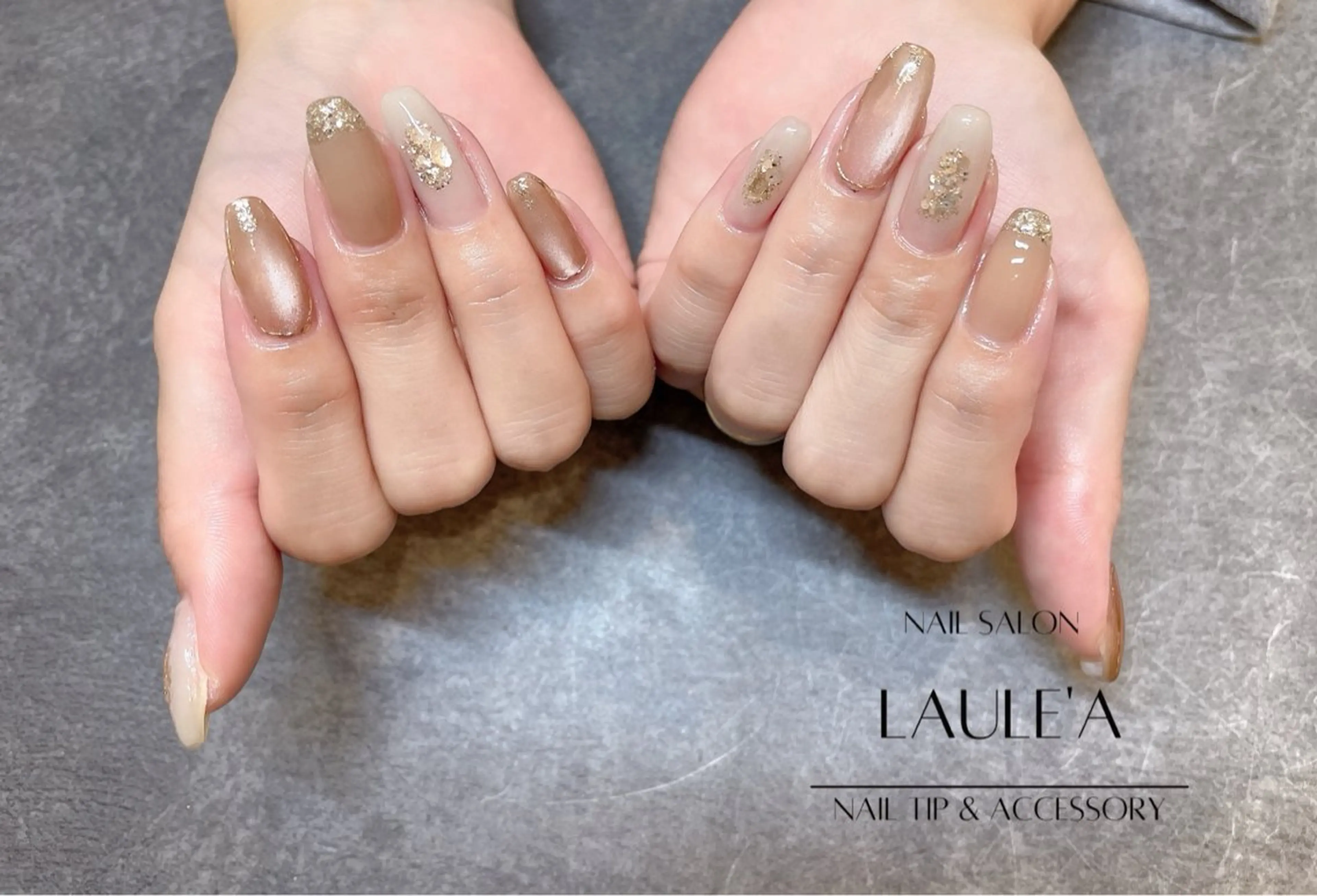 ネイル ハンドネイル nailsalon Laule'aのネイルデザイン