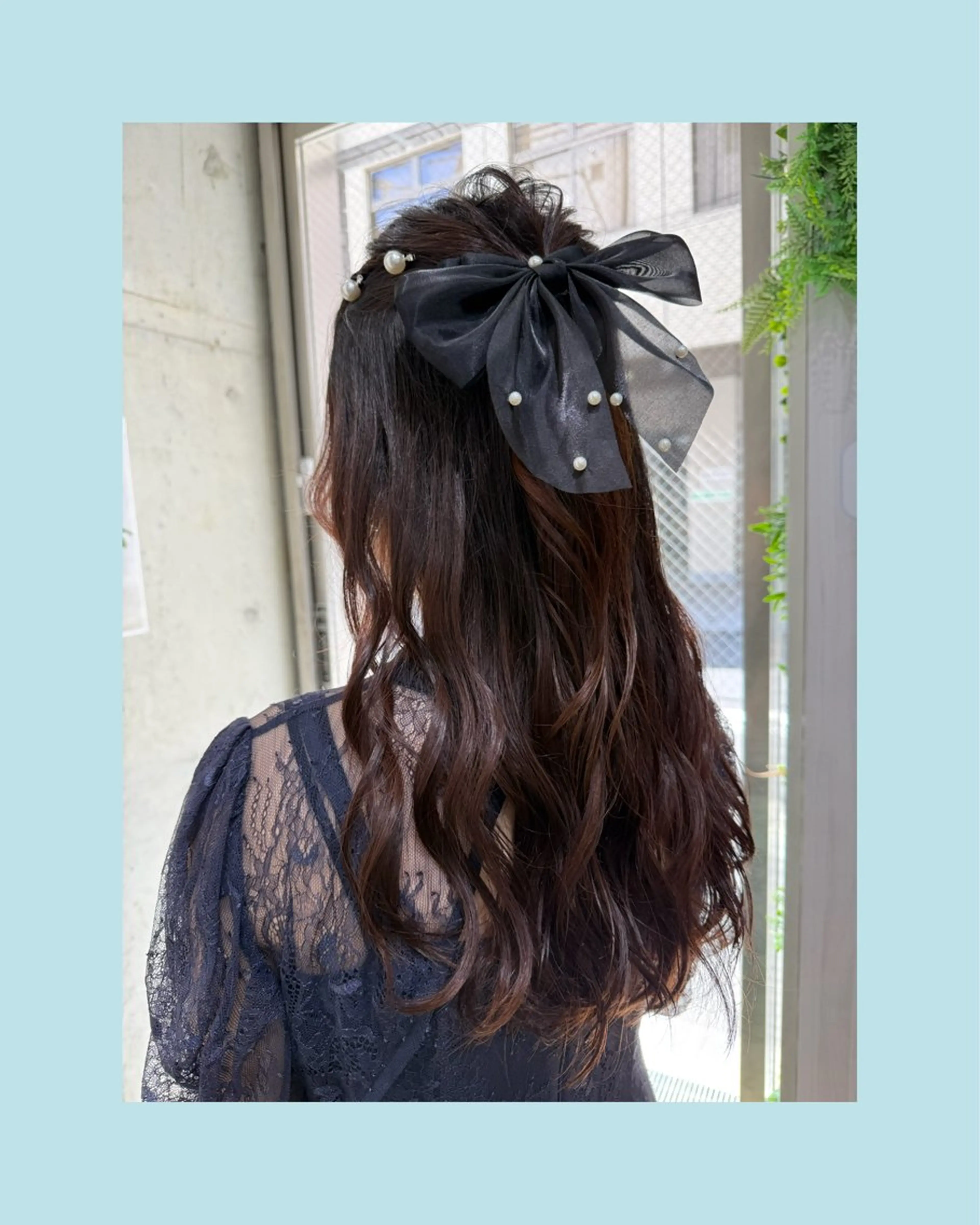 ロング ヘアアレンジ 結婚式・ブライダル 髪質改善 縮毛矯正 トリートメント 酸性ストレート ヘアセット 縮毛矯正/ /関内/あべももこのヘアスタイル