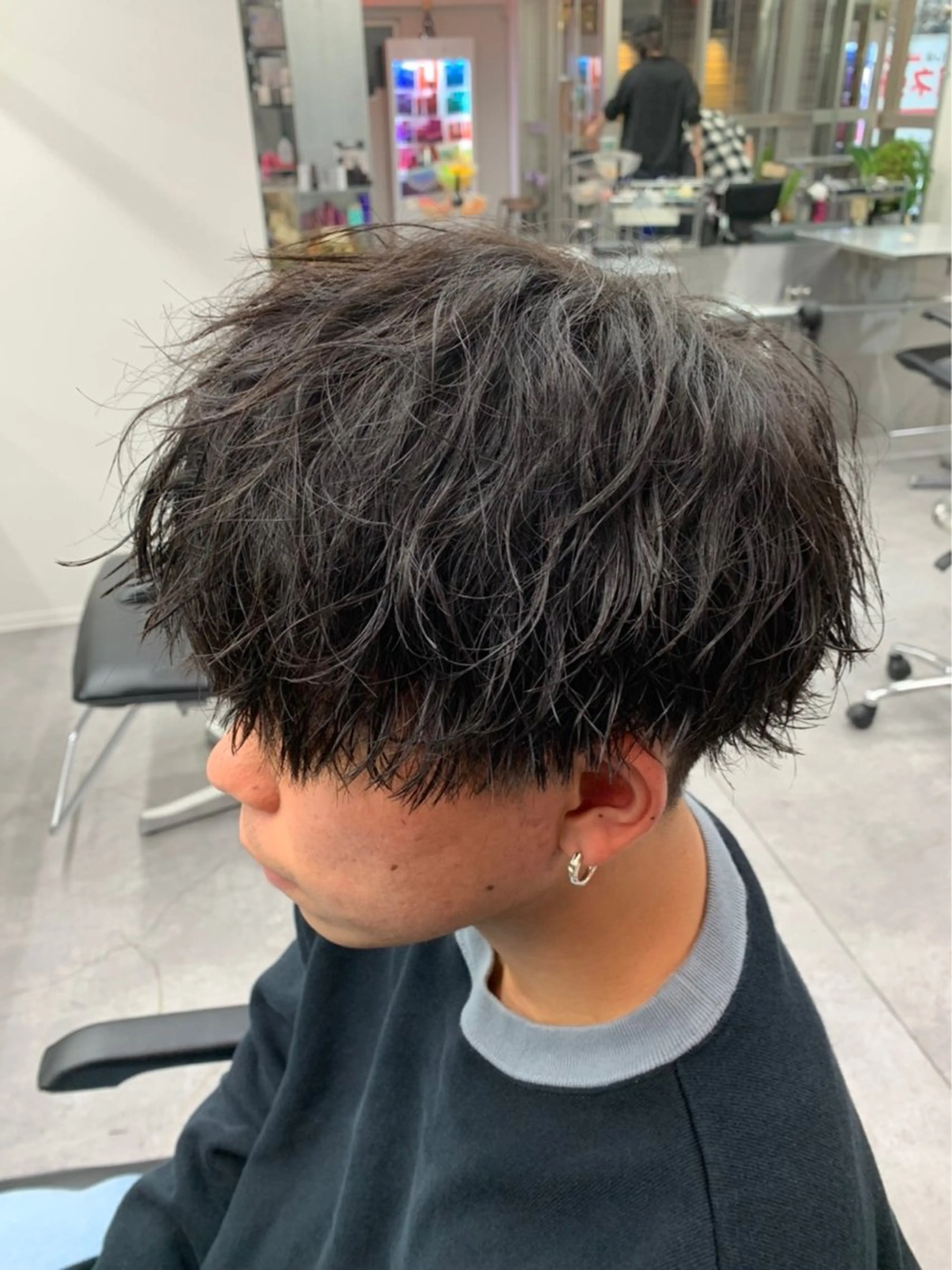 パーマ メンズ カット パーマ メンズ似合わせ職人 🌈SYUのヘアスタイル