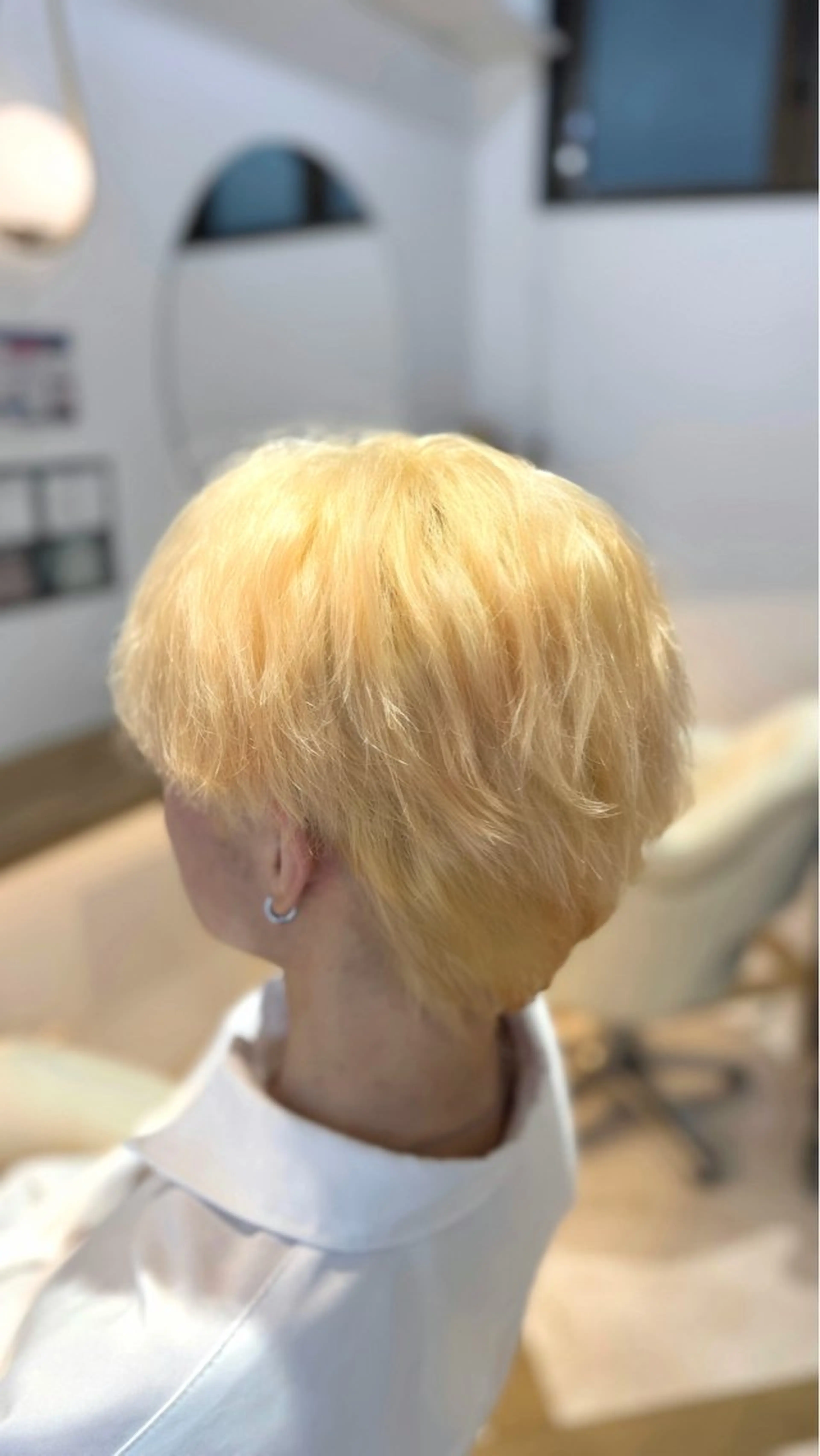 カラー メンズ せいと/レイヤー/ ハイトーン/艶髪のヘアスタイル