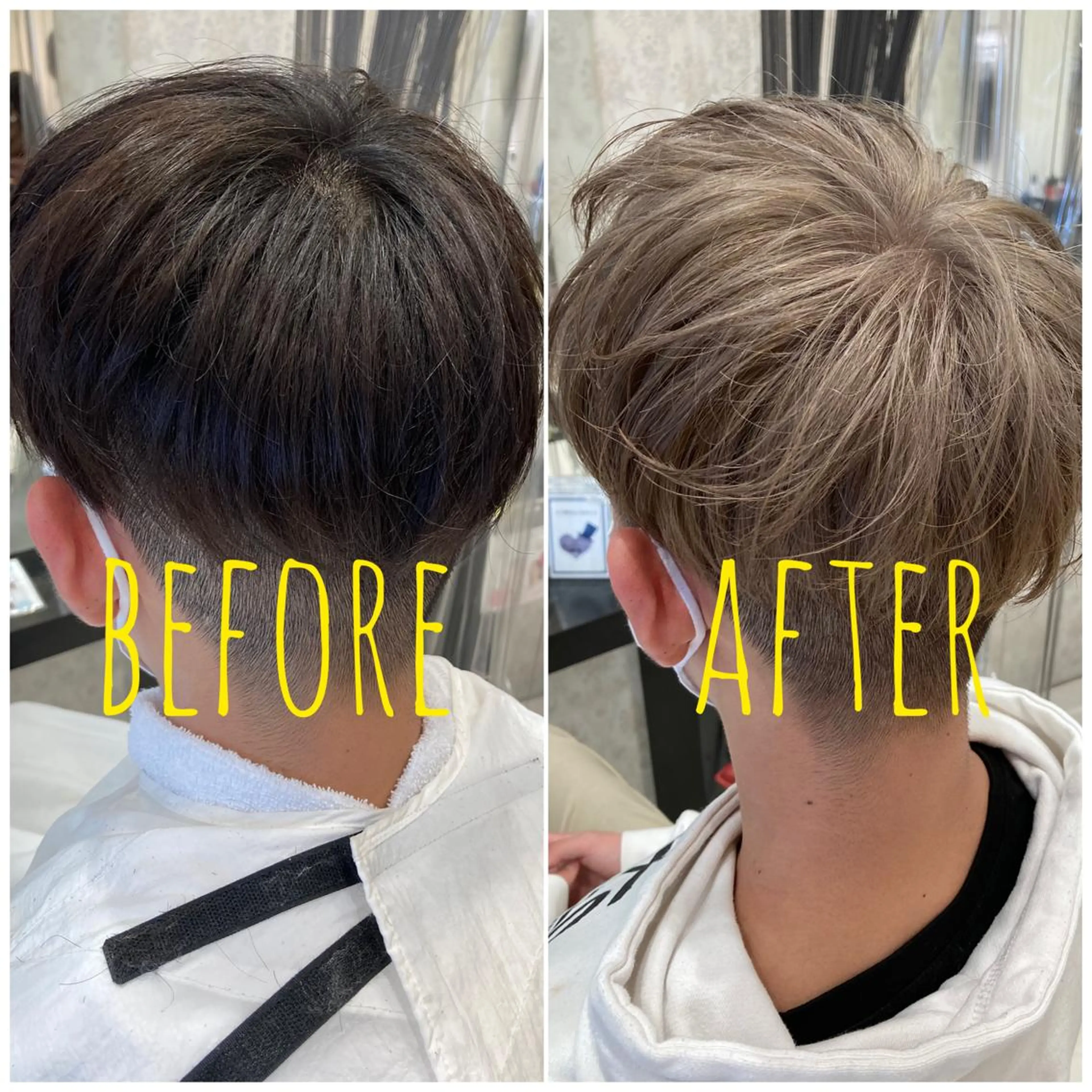 ブリーチオンカラー&トリートメント&ヘアパックプレゼントの写真