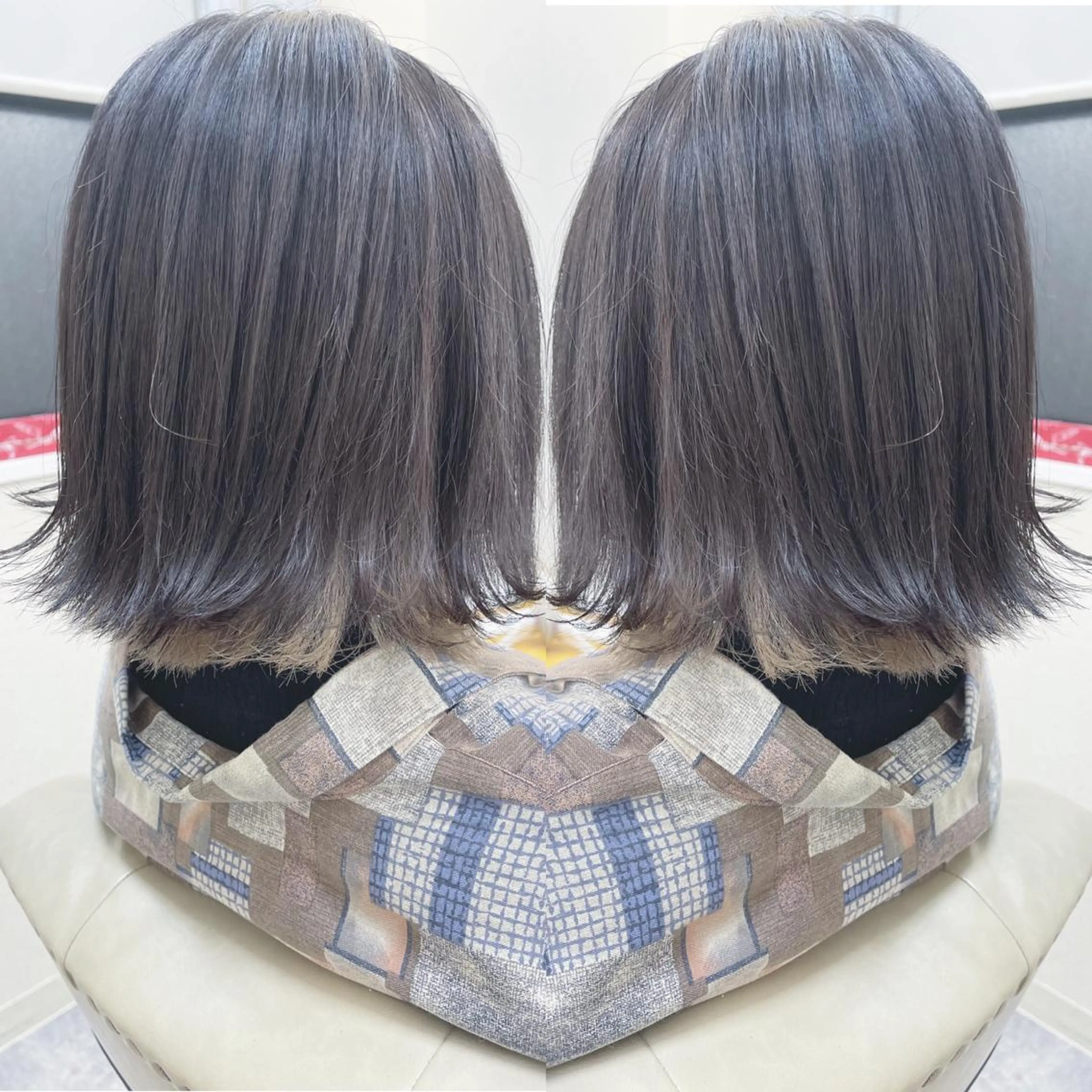 ミディアム ボブ H所属・H (エイチ) 烏丸御池店のヘアスタイル