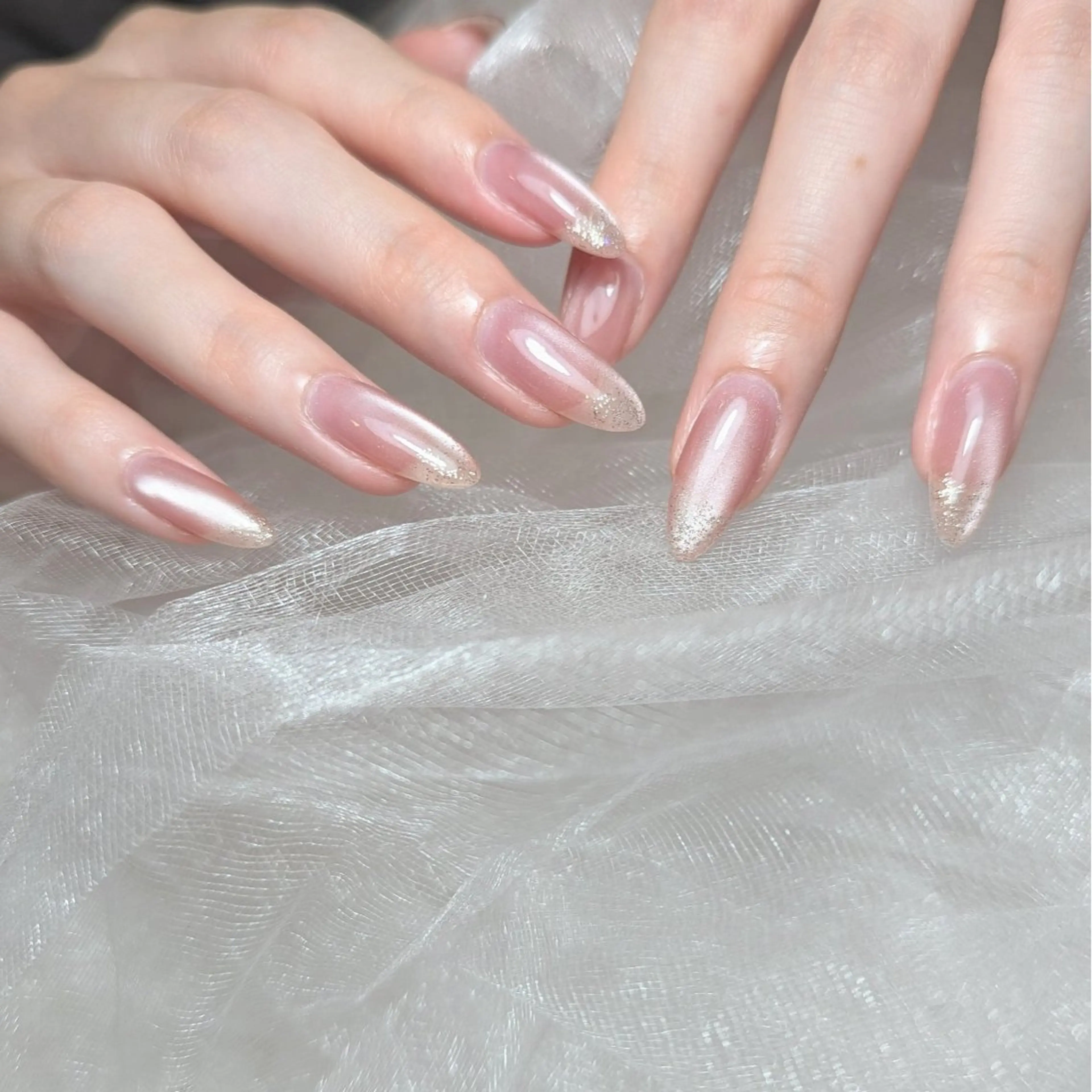 ネイル ミラーネイル ハンドネイル Lilibeauty salonのネイルデザイン