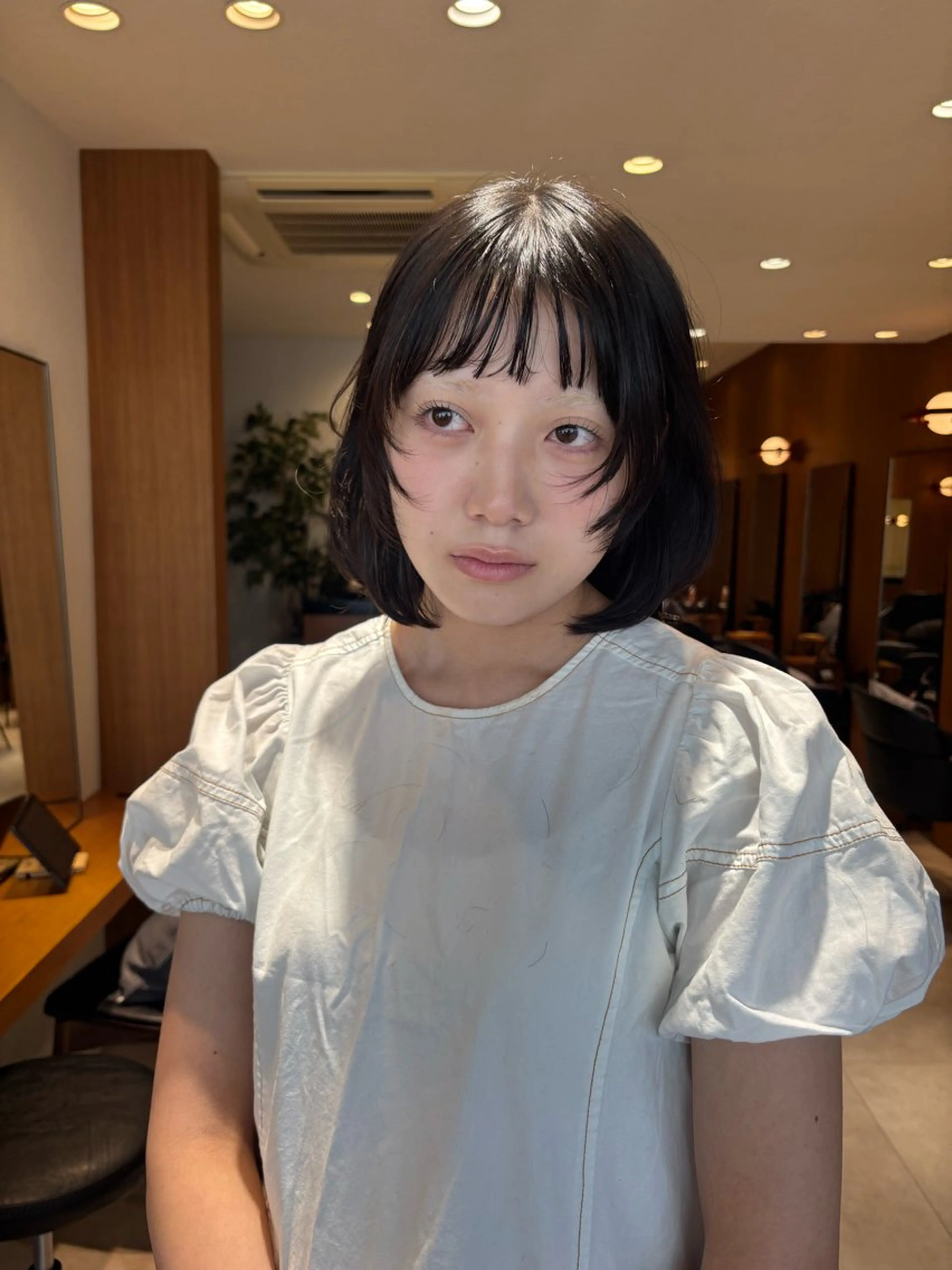 ミディアム ボブ 長めボブ カット ボブ/艶カラー Rako.のヘアスタイル