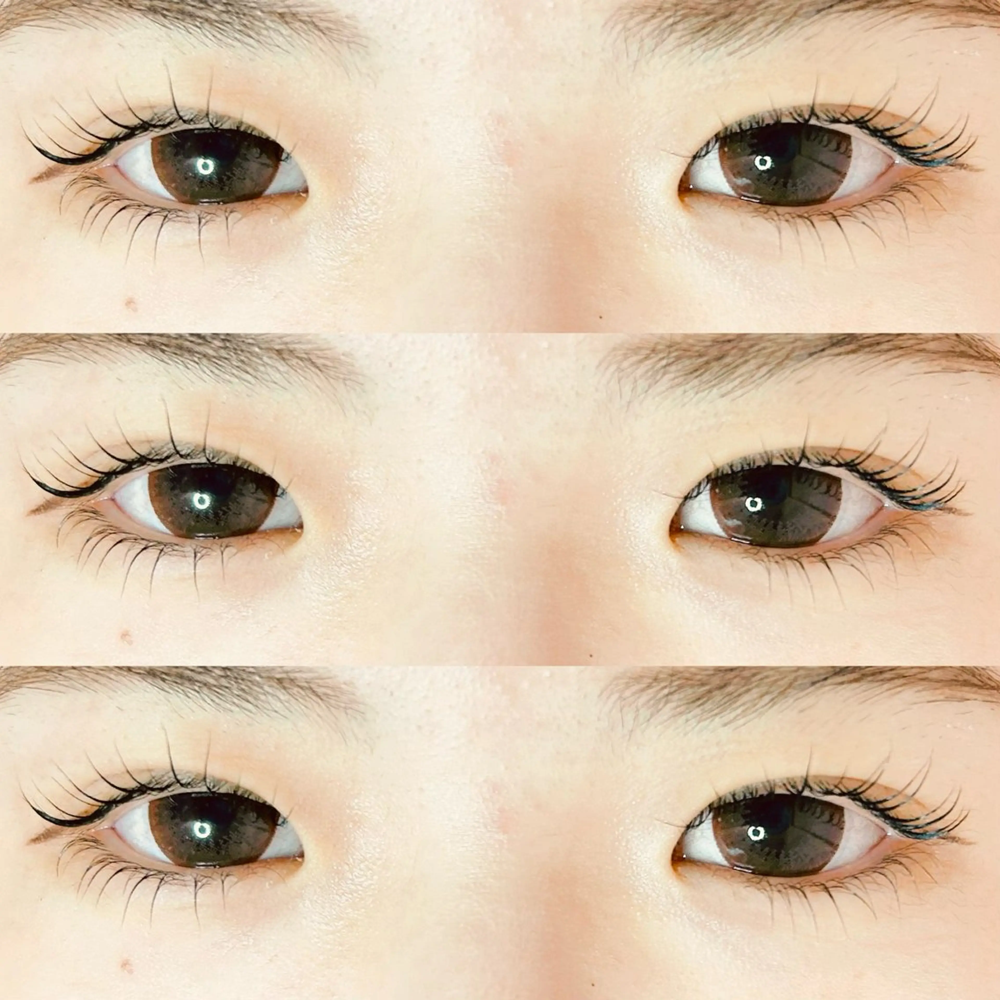 ⭐️感動の！⭐️高持続性【上下】まつ毛パーマ　2種類のトリートメント使用。の写真