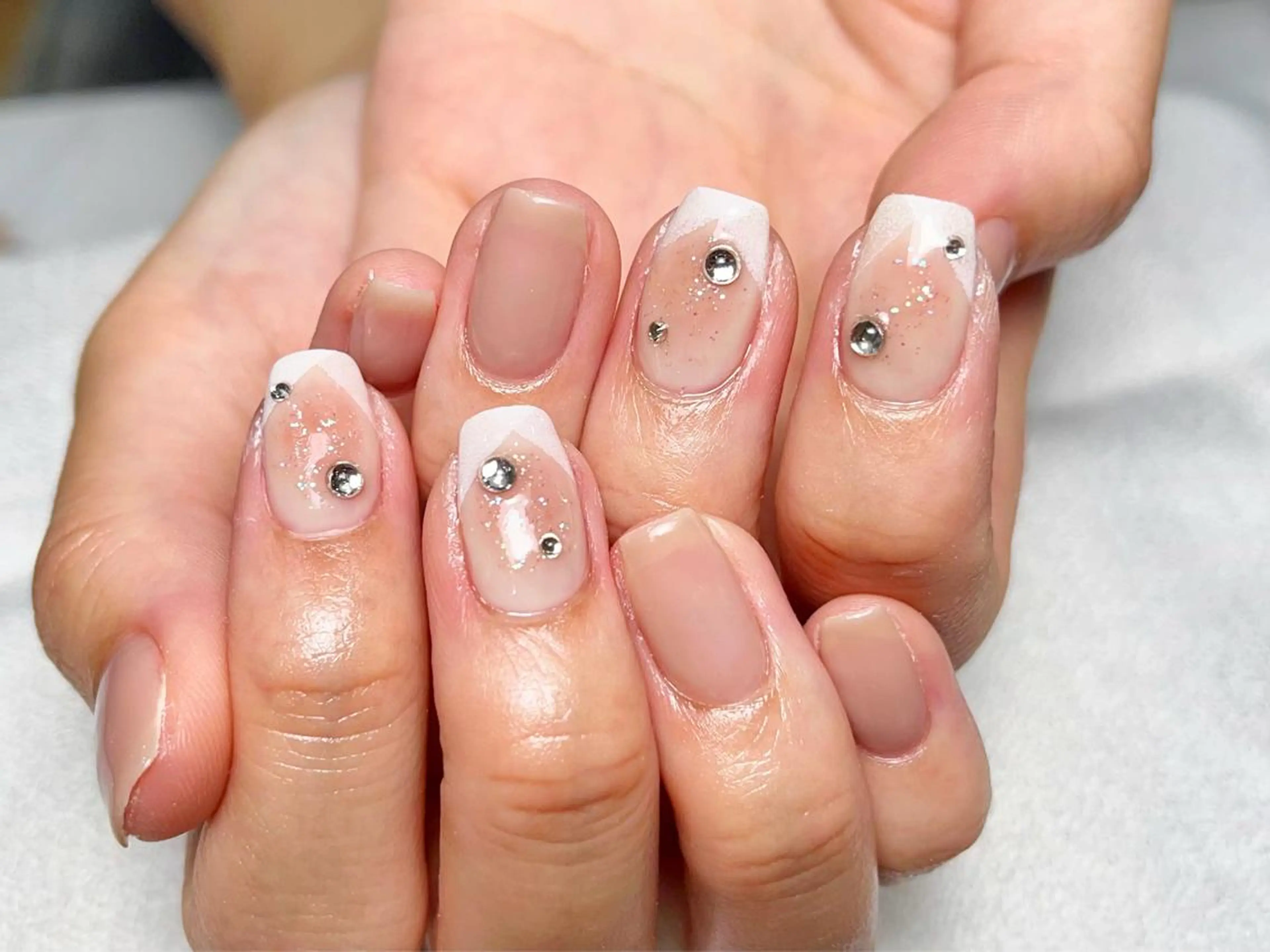 ネイル フレンチネイル ToliyDeliy Nail Salonのネイルデザイン