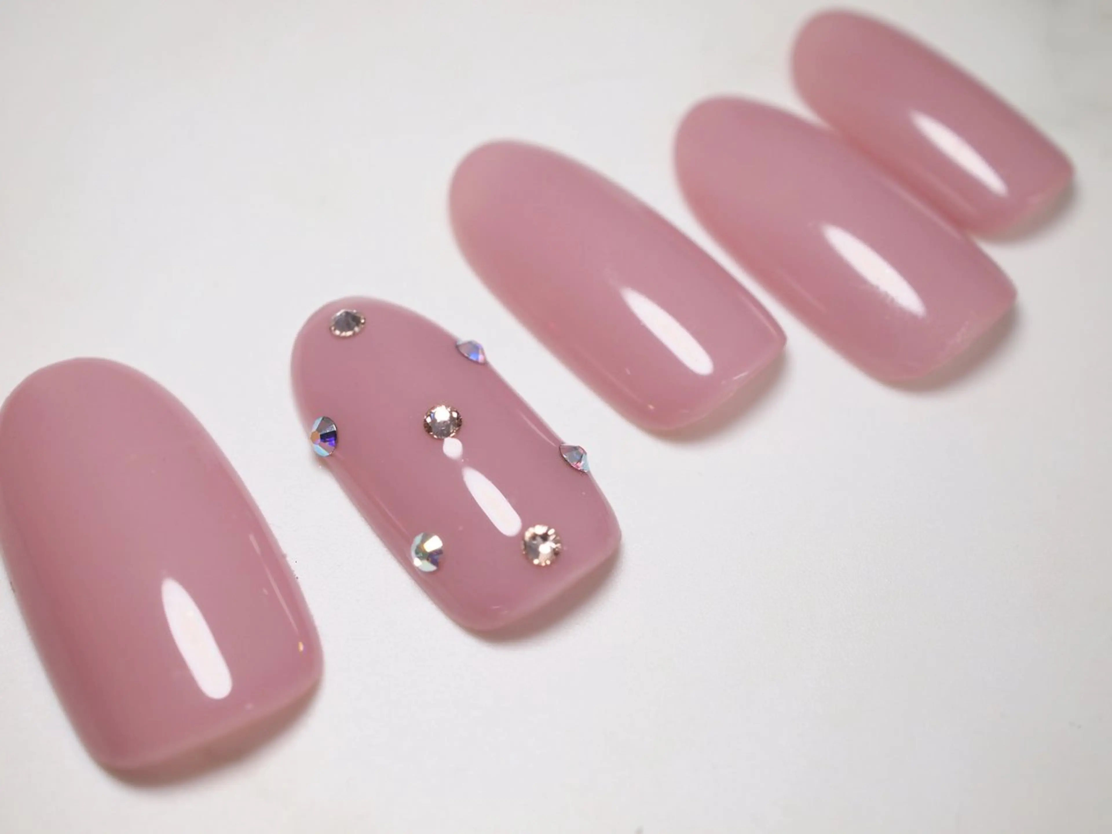 ネイル ピンク ソアネイル スタッフのネイルデザイン